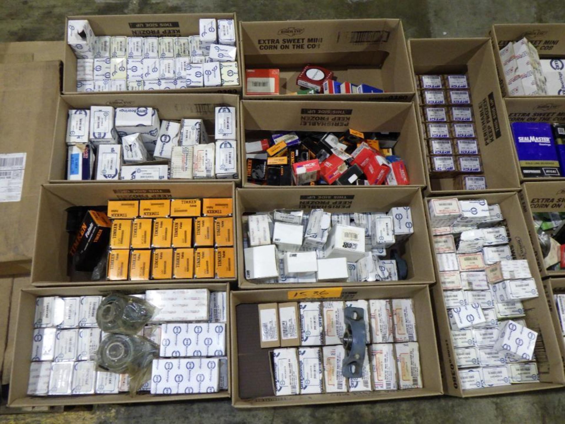 (2) Pallets of MRO parts including assorted bearings - Image 2 of 23