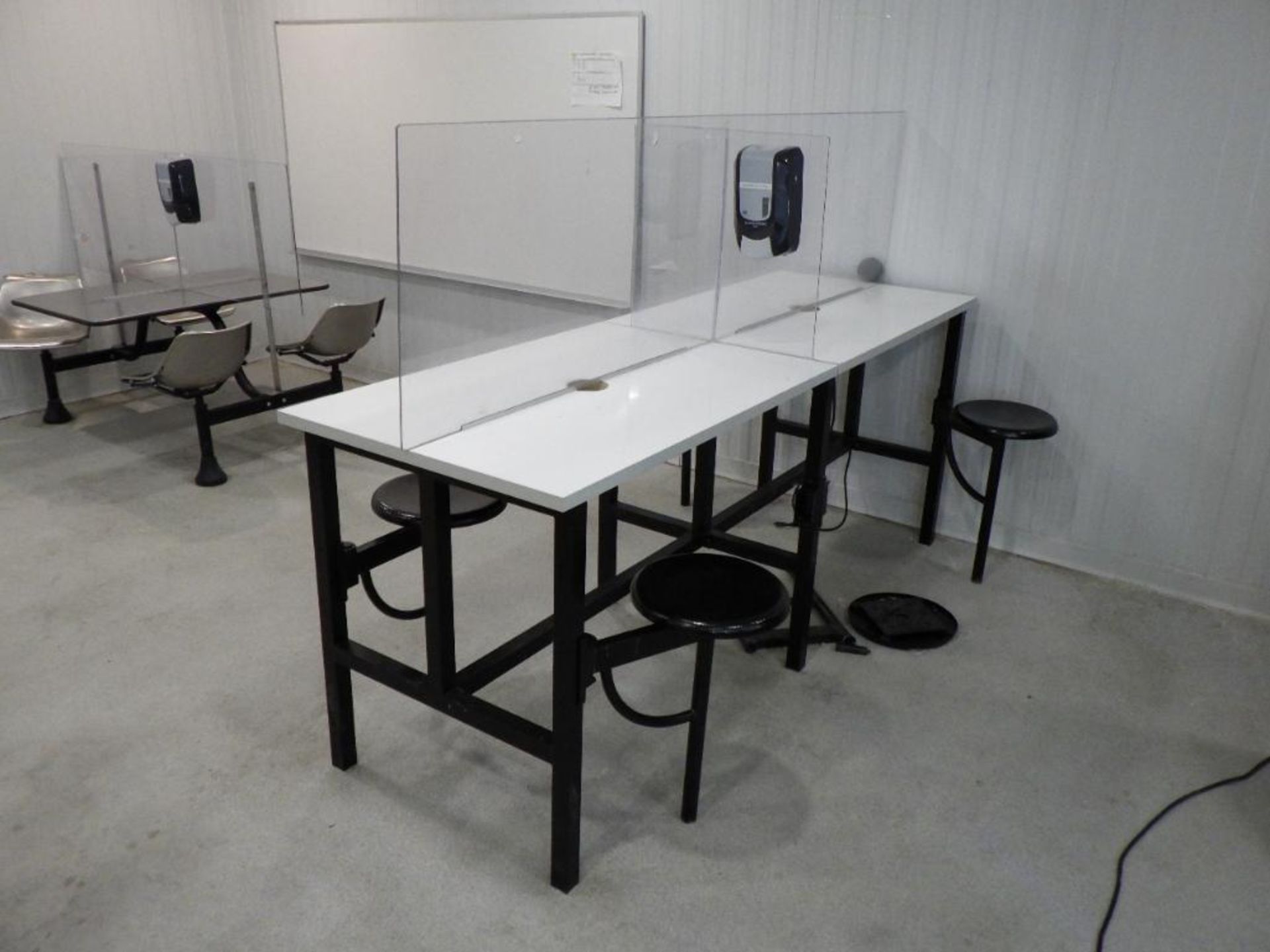 (2) tall breakroom tables - Image 4 of 5