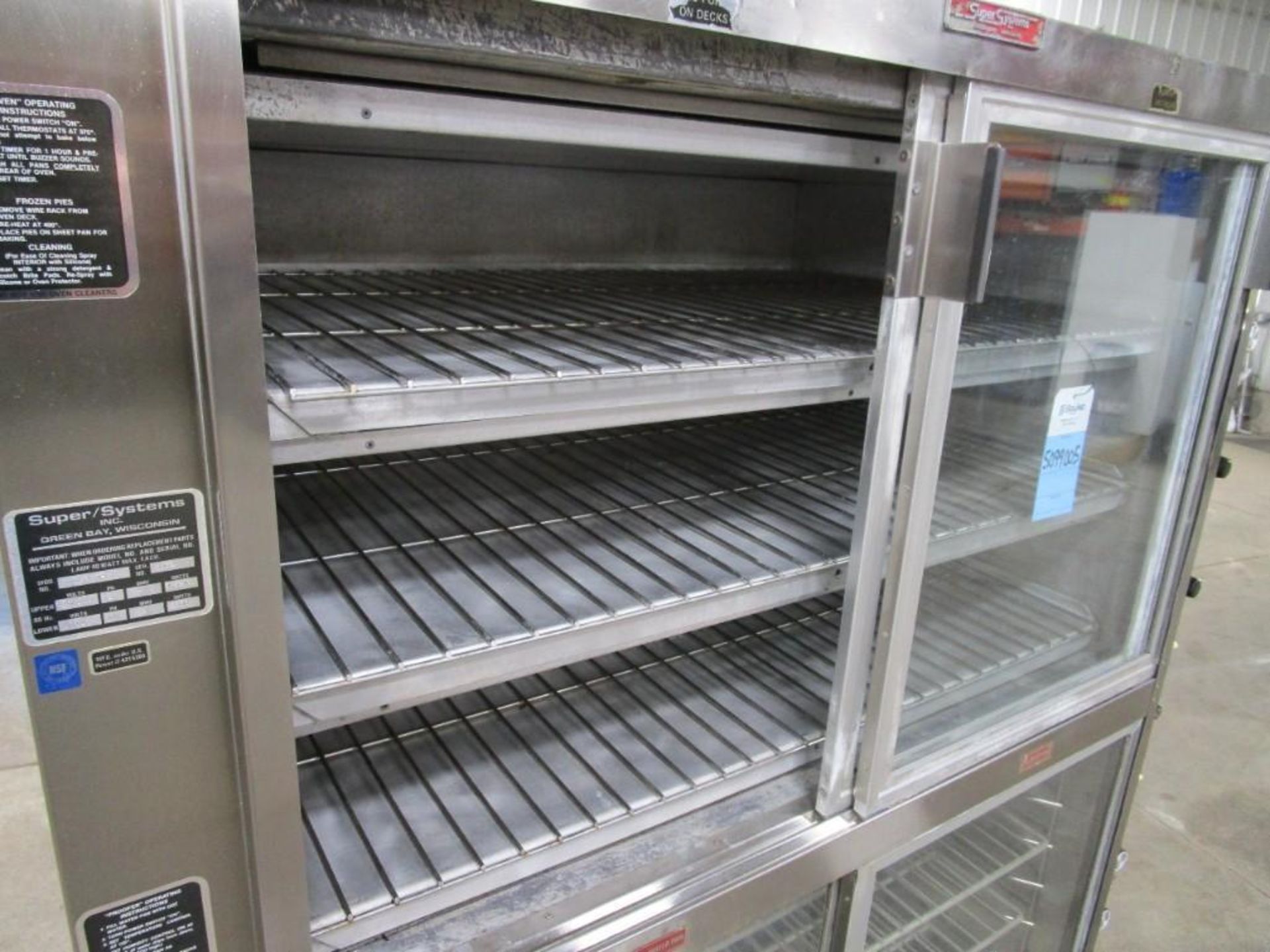 Super Systems Inc. Deck Oven Proofer Combo - Image 9 of 22