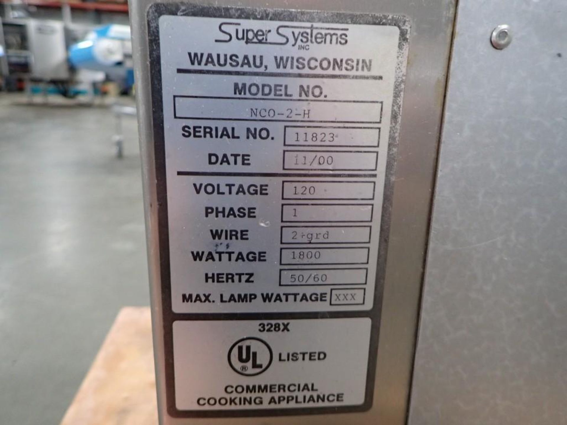 Super Systems Electric (2) Deck Test Oven - Image 14 of 16