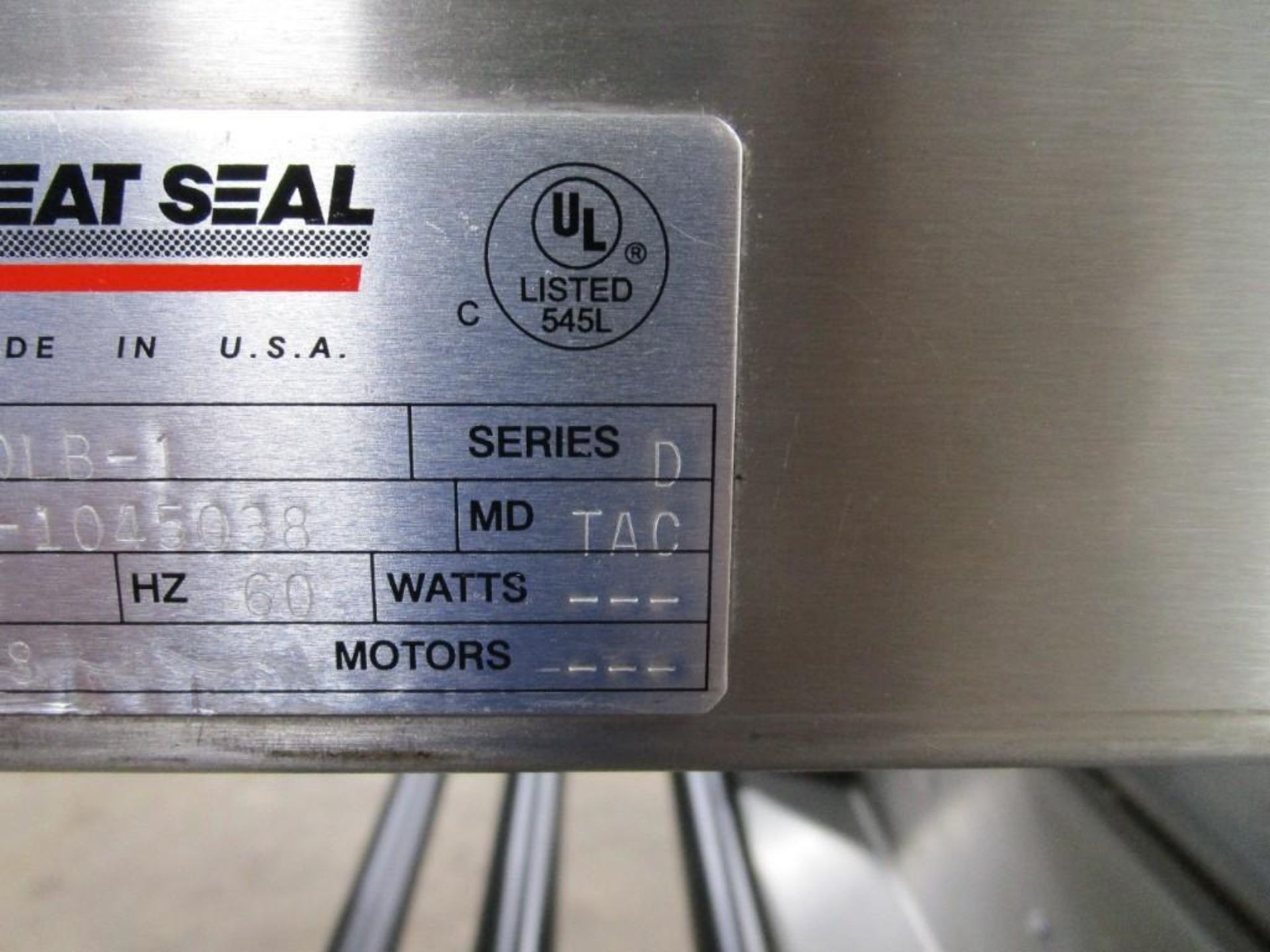 Hobart / Heat Seal L Bar Sealer - Image 23 of 25