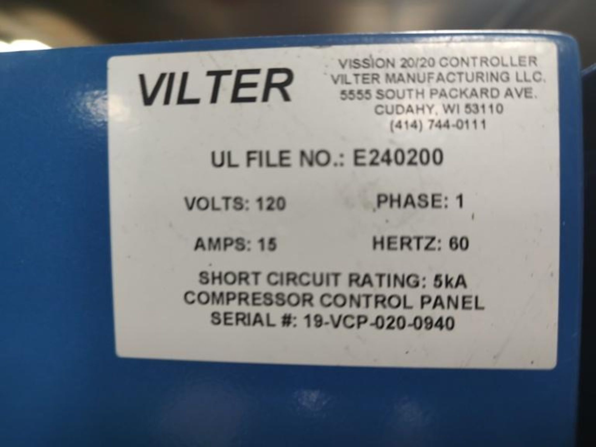 Vilter NH3 booster compressor - Image 7 of 15