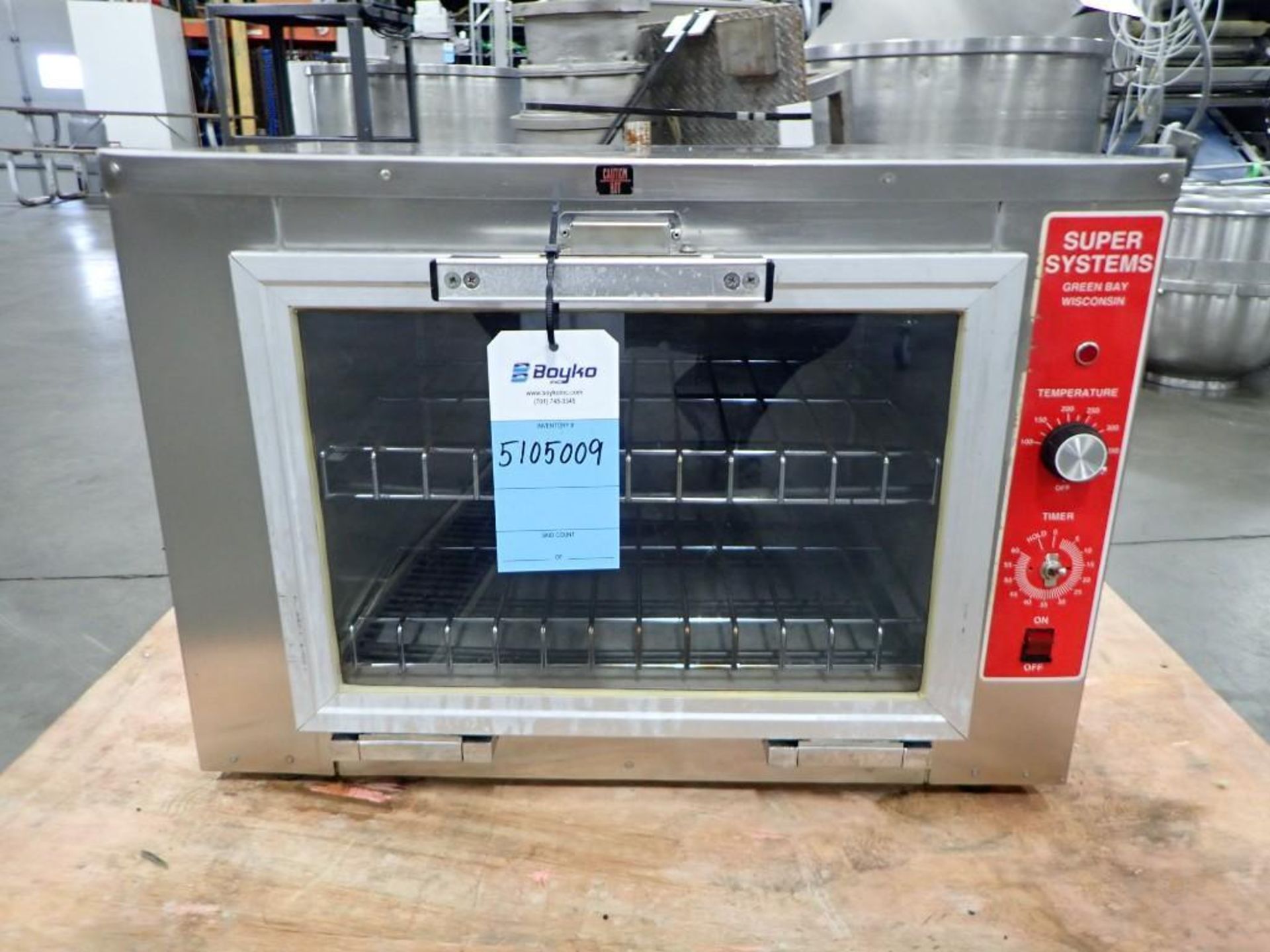 Super Systems Electric (2) Deck Test Oven