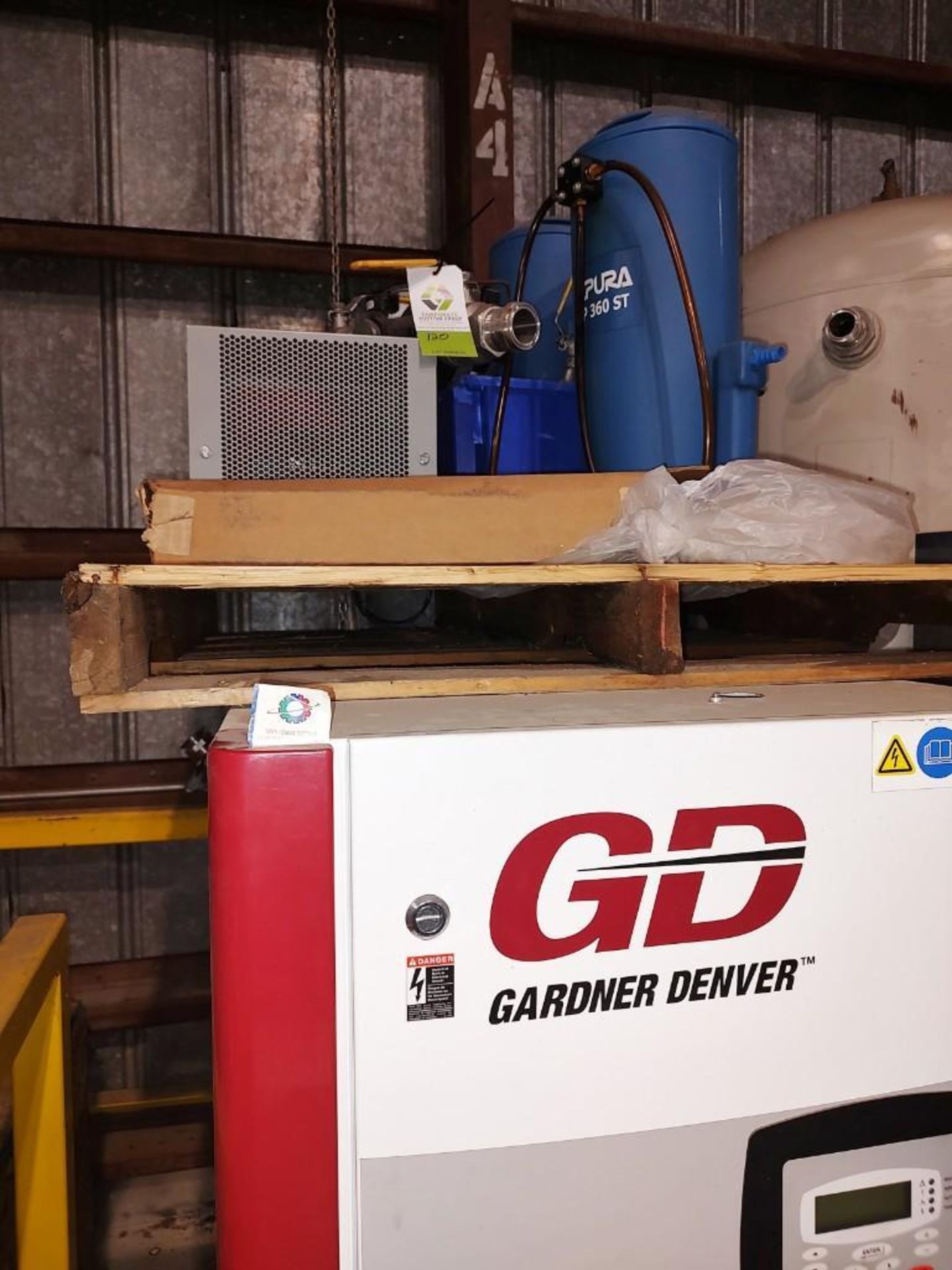 Gardner Denver air compressor - Image 4 of 4