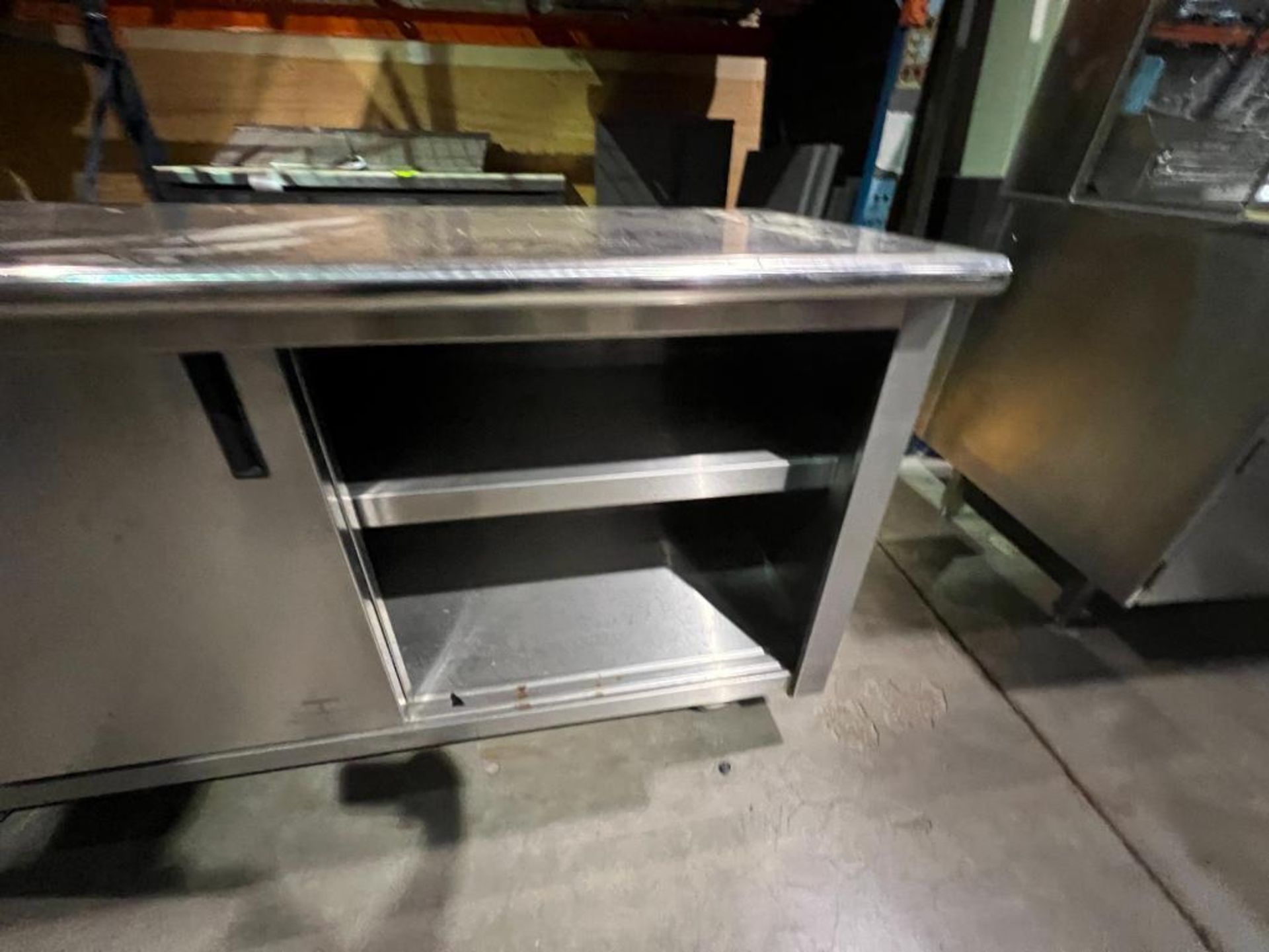 Advance Tabco stainless steel rolling prep station - Image 4 of 5