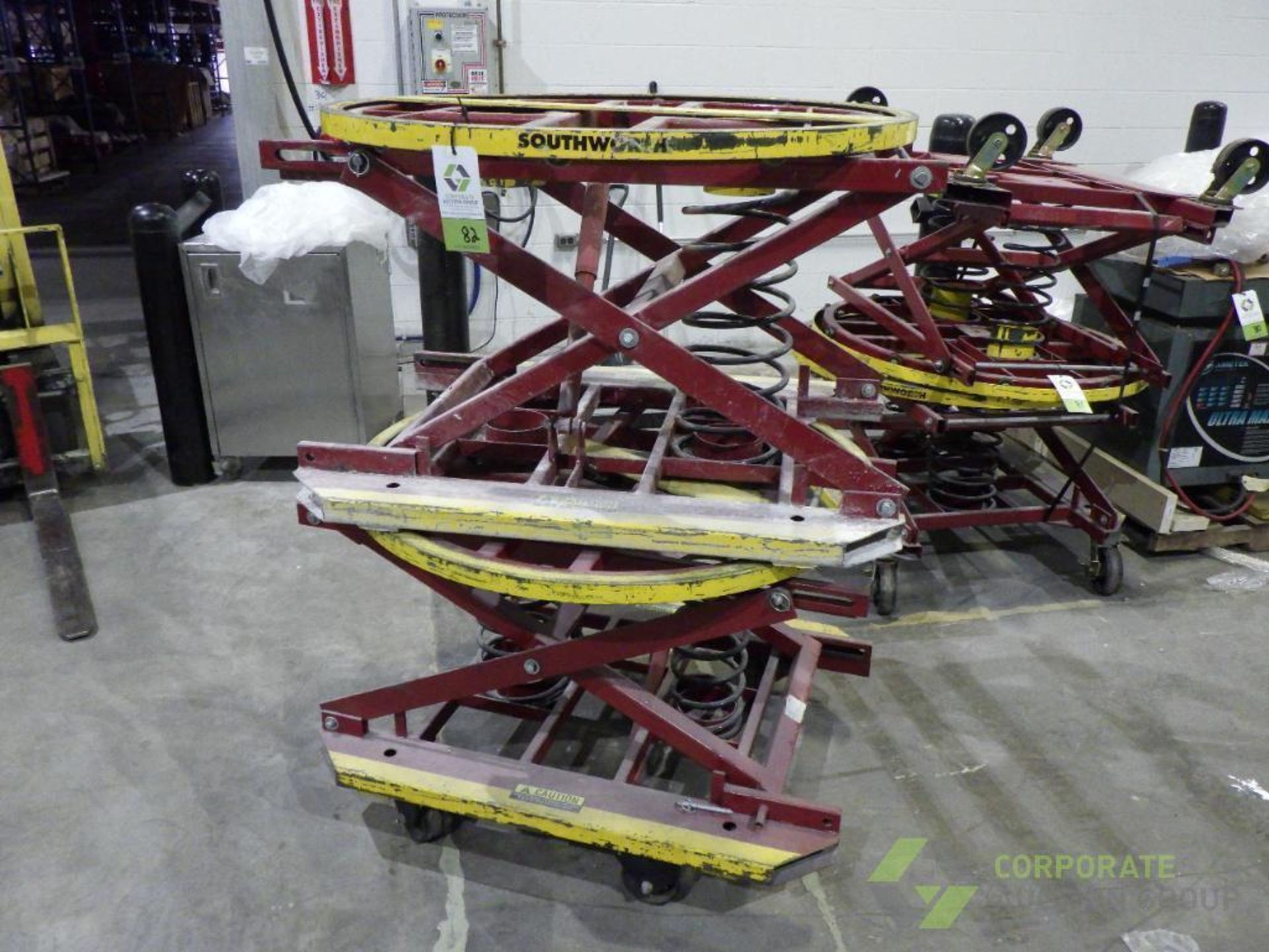 (2) Southworth pallet lifts