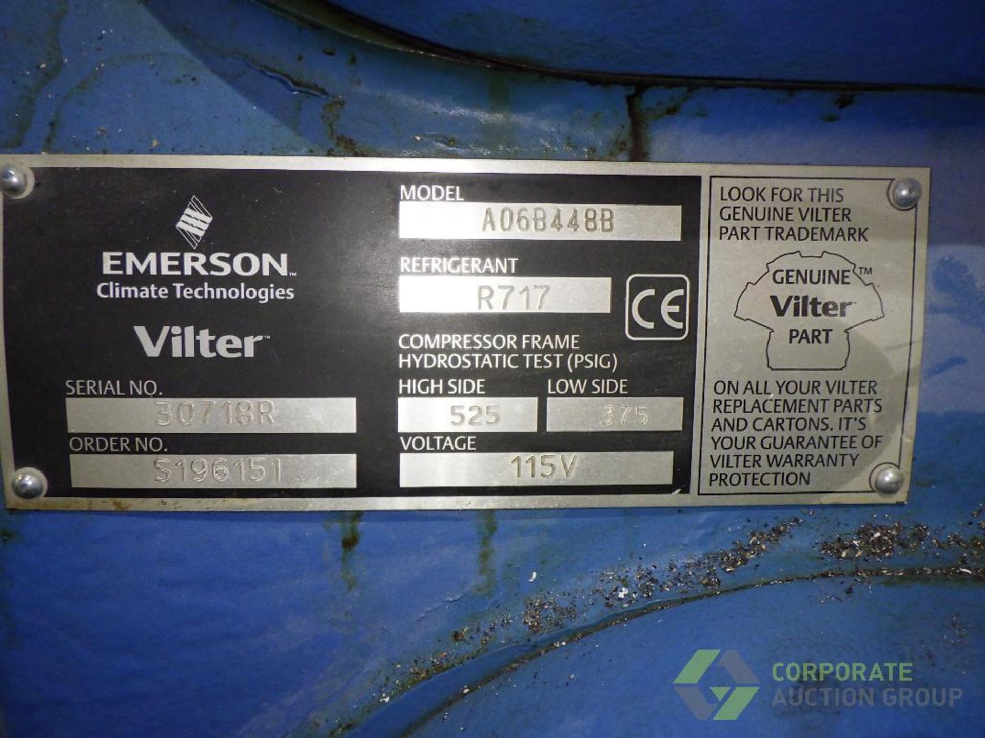 Vilter 8 cylinder compressor - Image 6 of 13