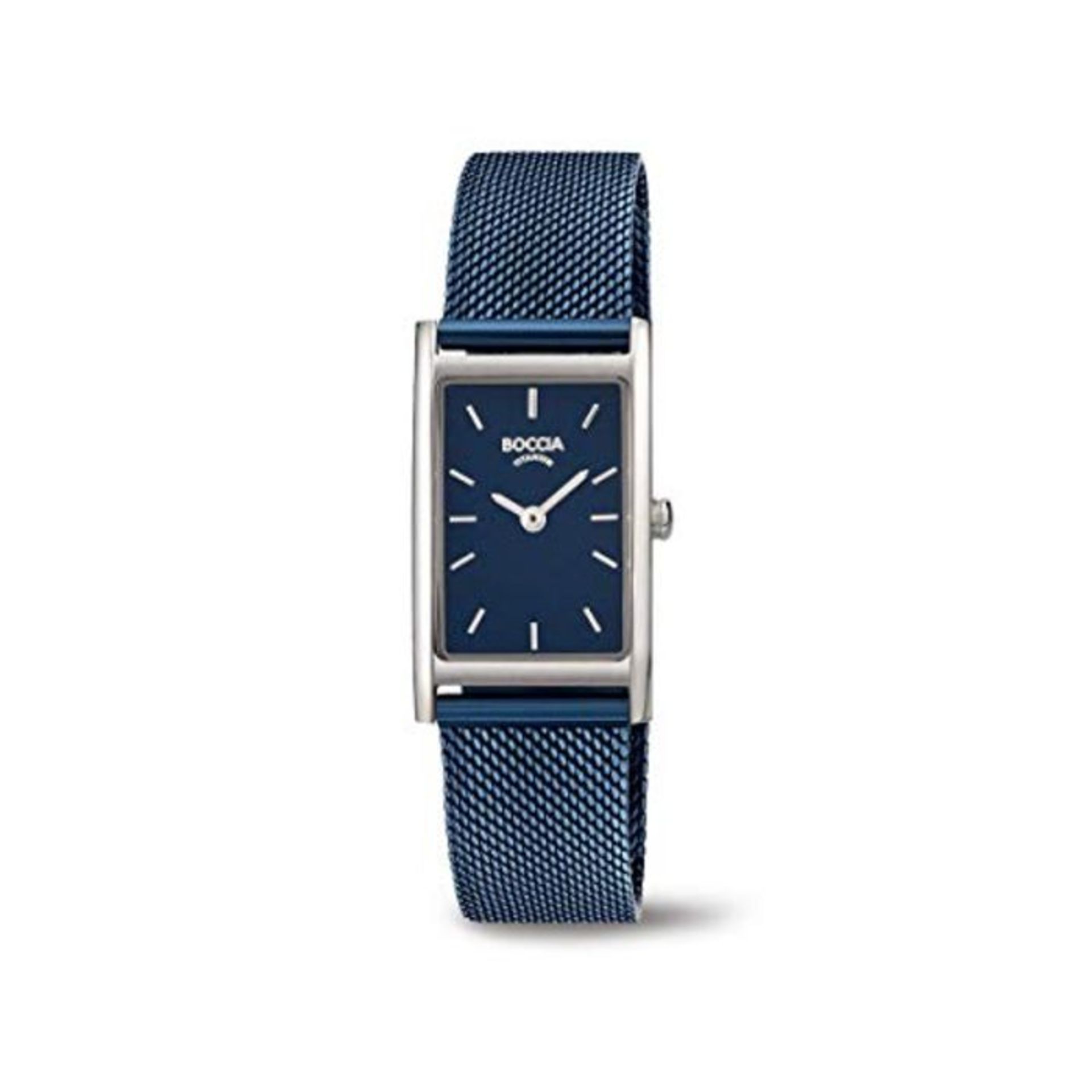 RRP £91.00 Boccia ladies analogue quartz watch with stainless steel bracelet 3304-01