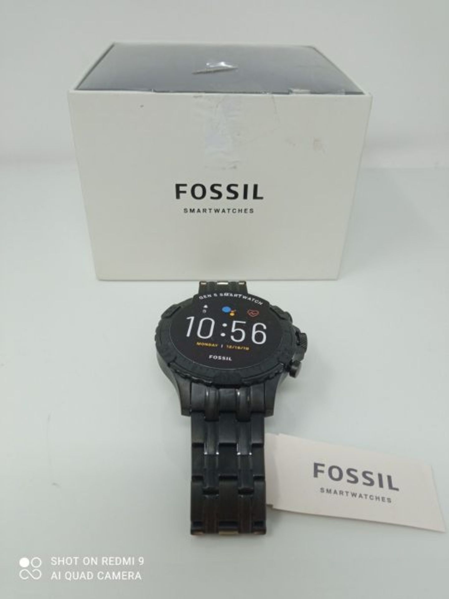 RRP £205.00 Fossil Men's Touchscreen Connected Smartwatch with Stainless Steel Strap FTW4038 - Image 2 of 3