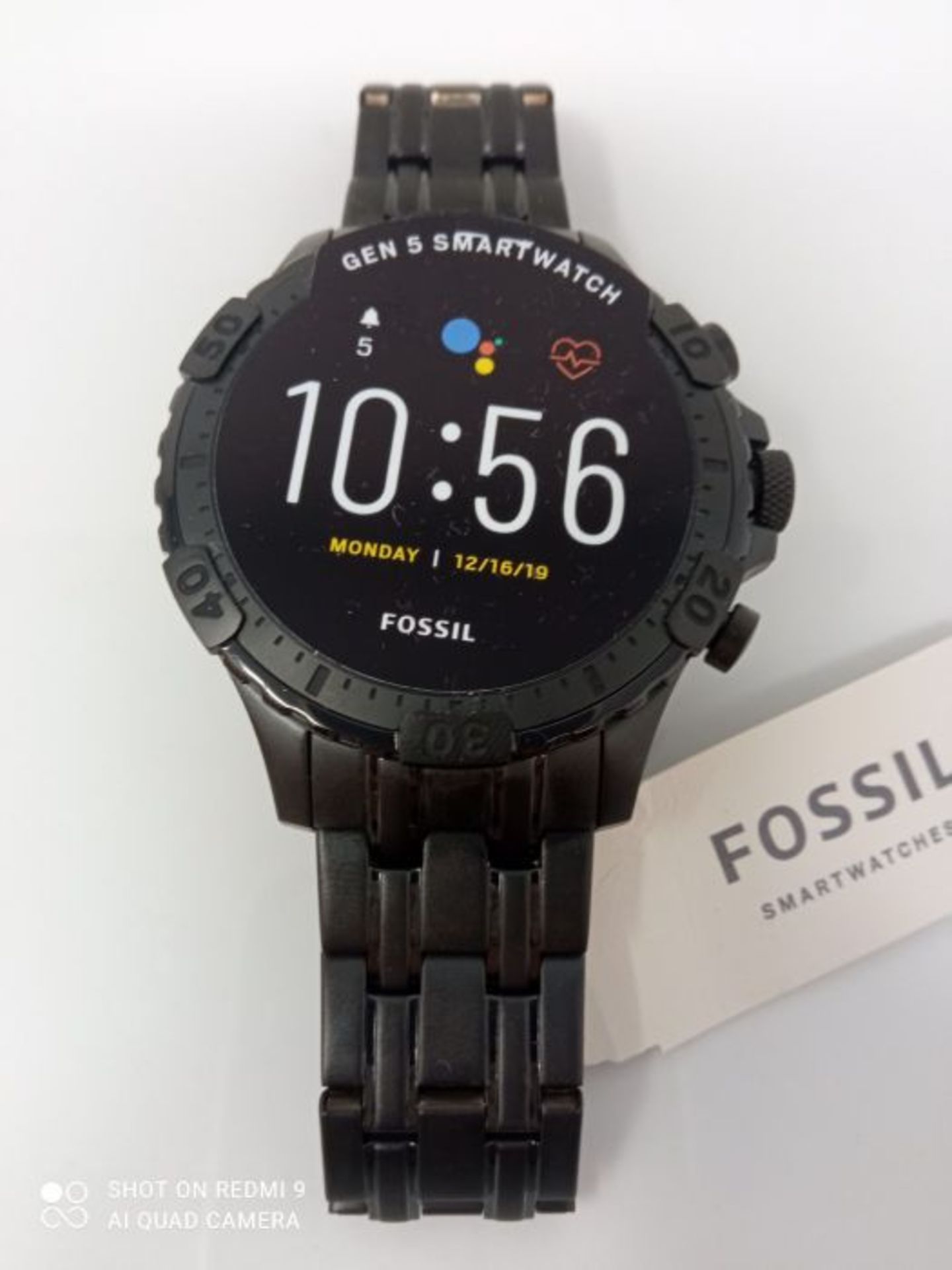 RRP £205.00 Fossil Men's Touchscreen Connected Smartwatch with Stainless Steel Strap FTW4038 - Image 3 of 3