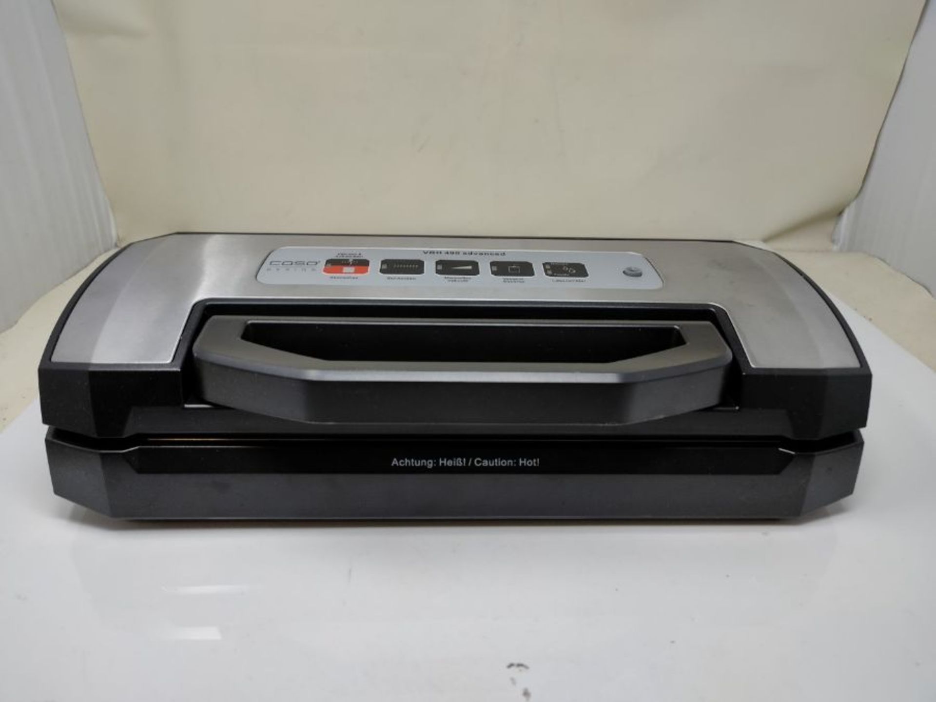 RRP £91.00 CASO Advanced Vacuum Sealer - Film Sealing Device - Extend the Shelf Life of Your Food - Image 3 of 3
