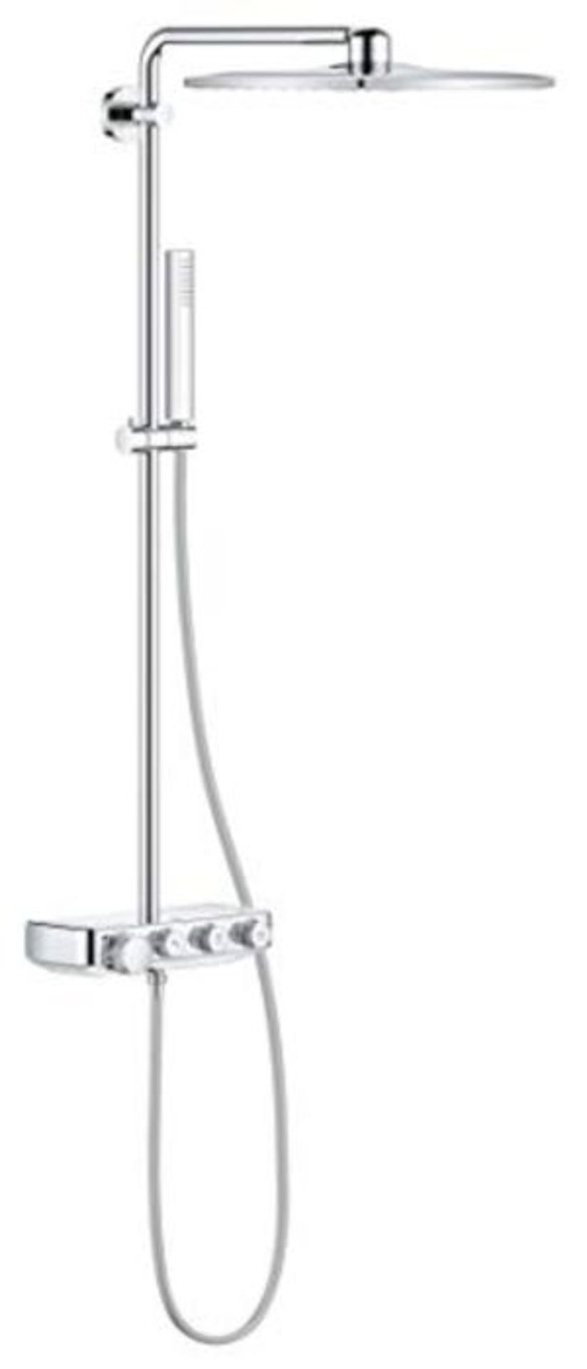 RRP £591.00 Grohe 26508000 Smart-Control Shower System, Chrome, 310 mm