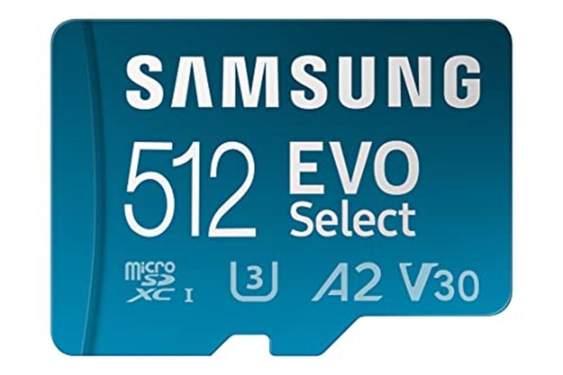 RRP £58.00 Samsung EVO Select 512GB microSDXC UHS-I U3 130MB/s Full HD & 4K UHD Memory Card inc.