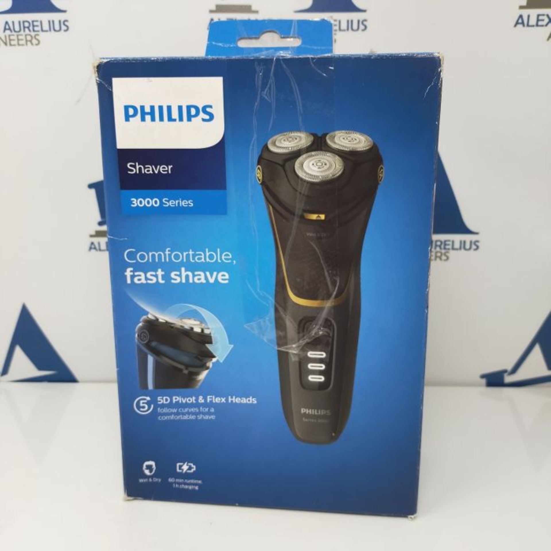 RRP £57.00 Philips Electric shavers Electric Shaver, Black Gold - 350 g - Image 3 of 3