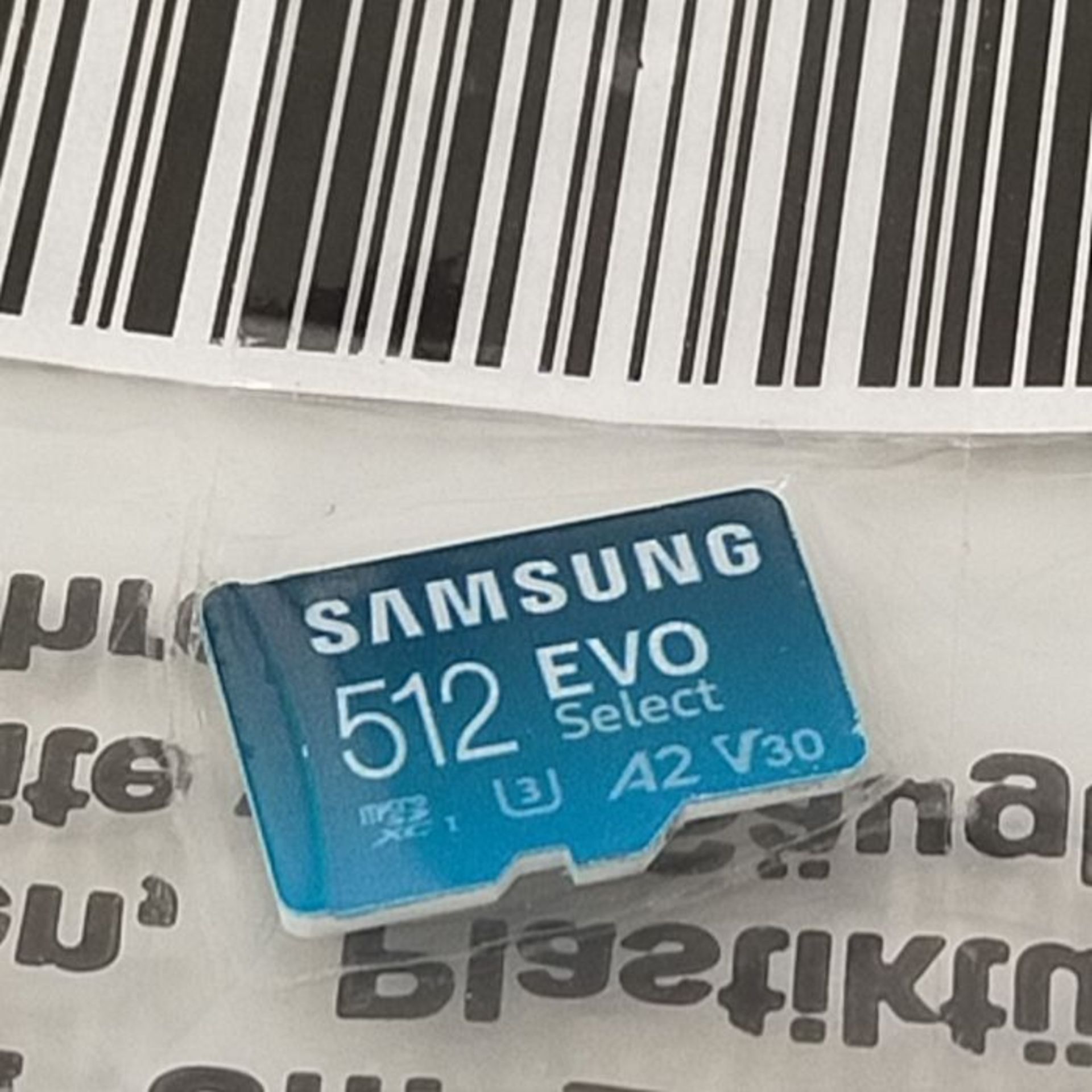 RRP £58.00 Samsung EVO Select 512GB microSDXC UHS-I U3 130MB/s Full HD & 4K UHD Memory Card inc. - Image 2 of 2