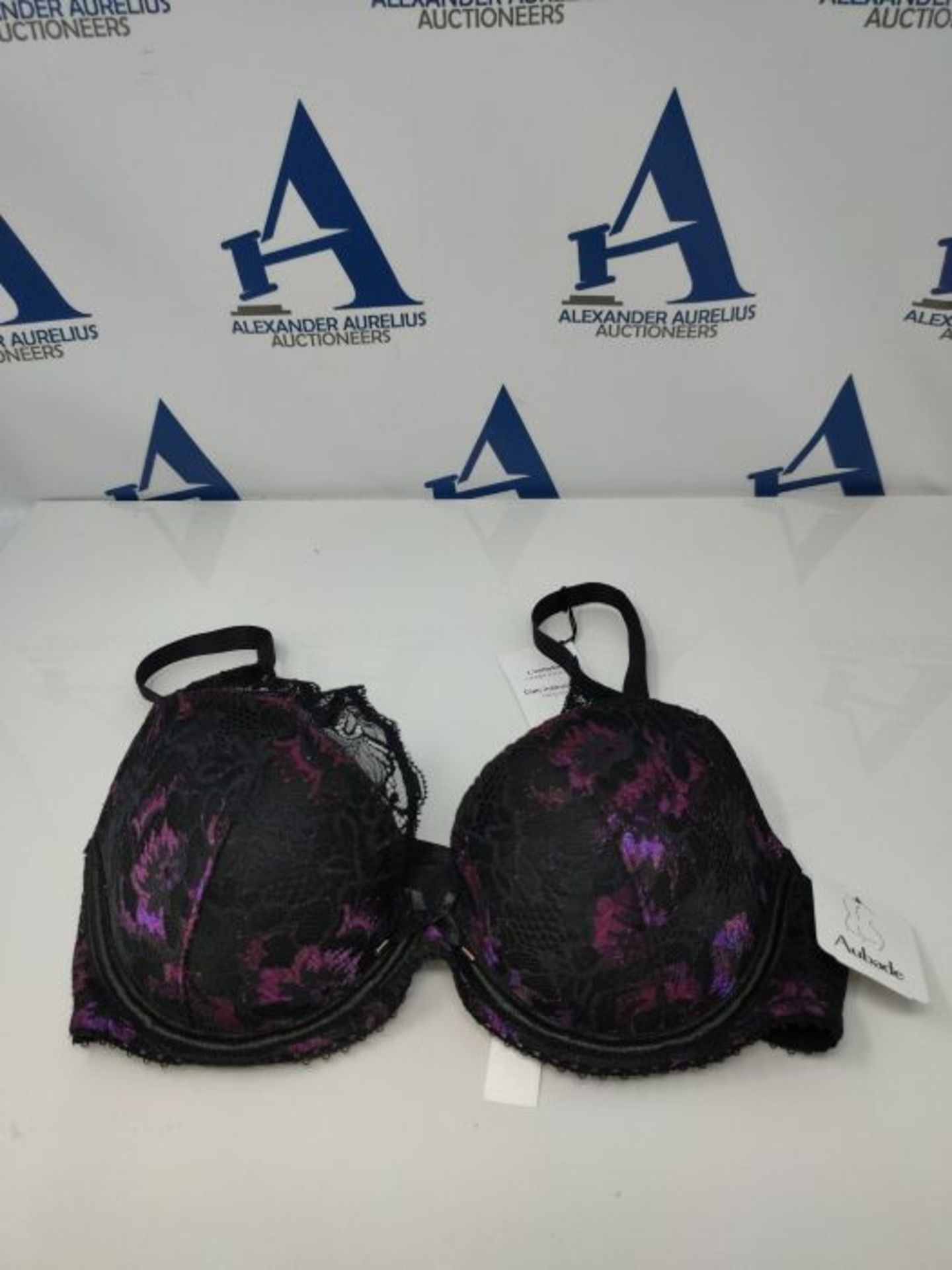 RRP £57.00 Aubade Plunge Bra pour Femme - Aube Amoureuse - Violetta 65 (Taille FR: 80E) - Image 2 of 2