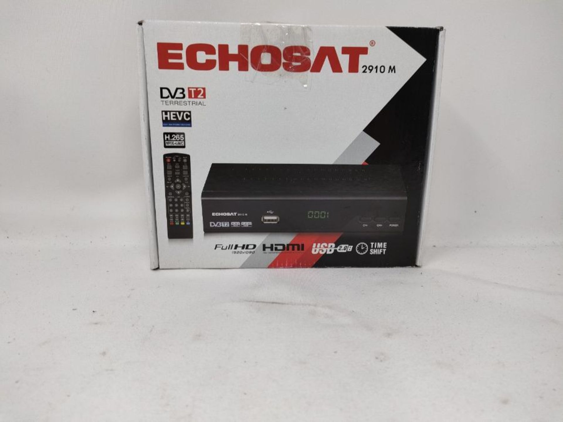 Echosat 2910 S DVB-T/T2 Decodeur TNT â¬  âS Full HD [ 1920 x 1080 ] âS HD - Image 2 of 3