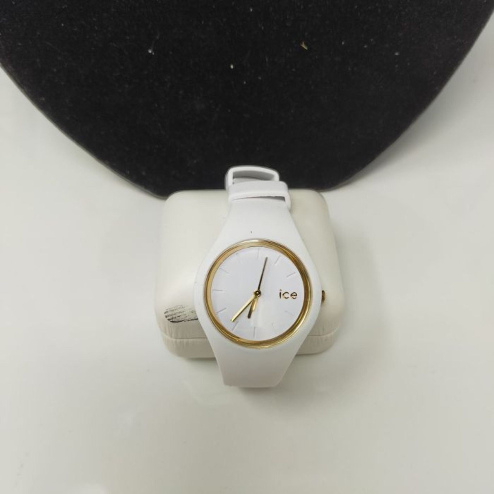 RRP £77.00 Ice-Watch - ICE Glam White - Women's Wristwatch with Silicon Strap - 000981 (Small) - Image 2 of 3