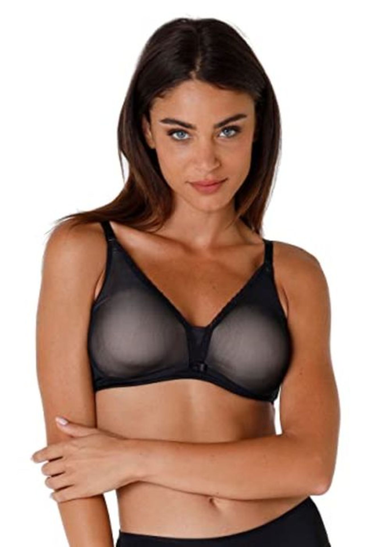 Lovable Tonic Lift Donna Reggiseno senza Ferretto ad Azione Tonificante, Nero, 6-D/40