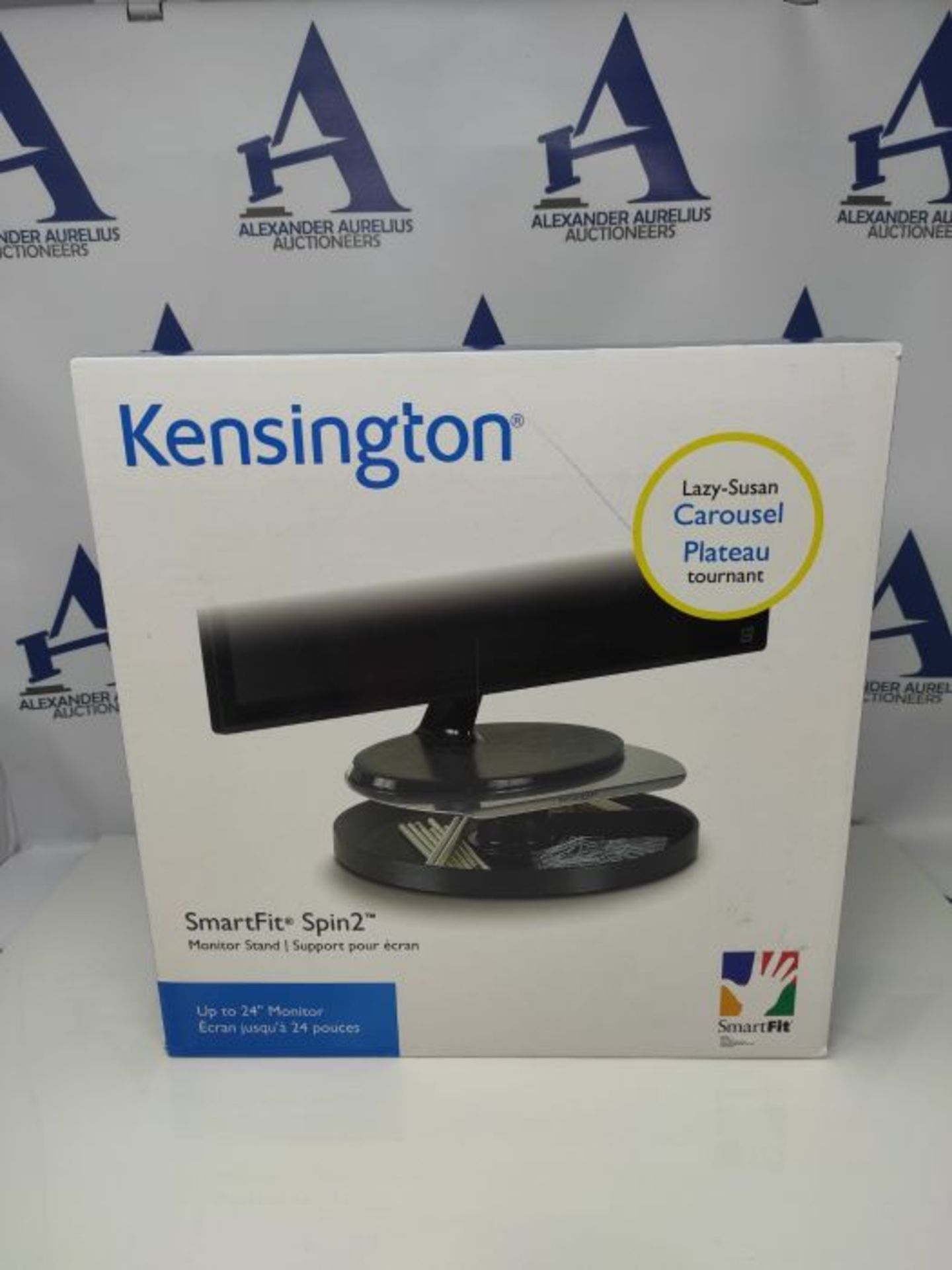Kensington Spin Station - Height Adjustable Spinning Desktop Monitor Stand with SmartF - Image 2 of 3