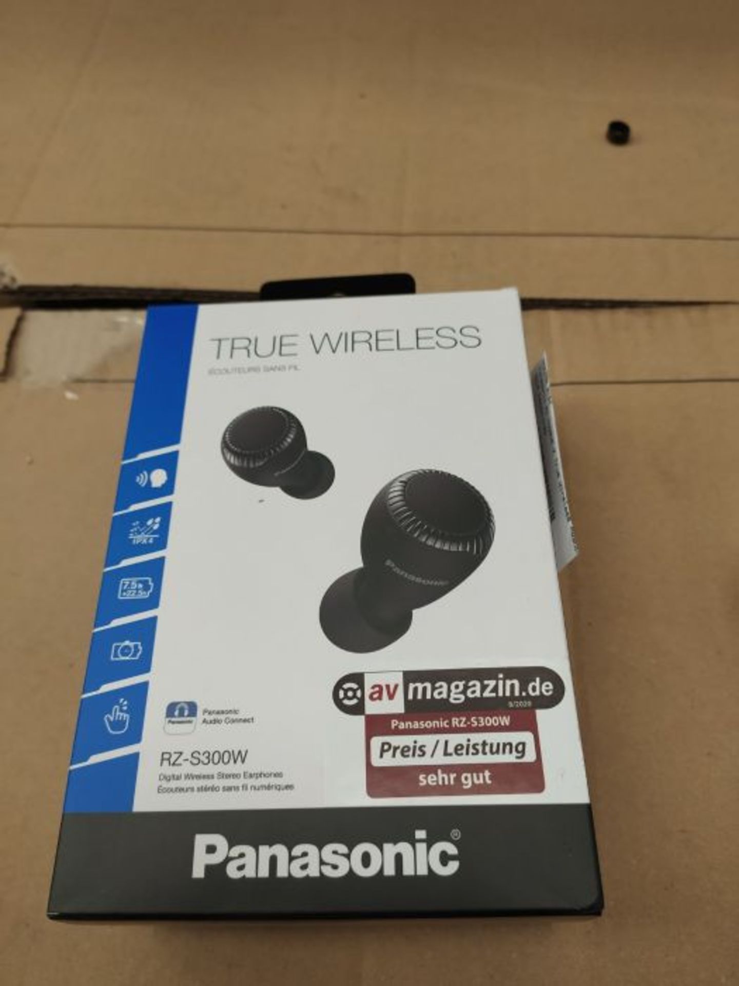 RRP £59.00 Panasonic RZ-S300WE-K True Wireless Headphones with Alexa Built in and IPX4 Water Resi - Image 2 of 3
