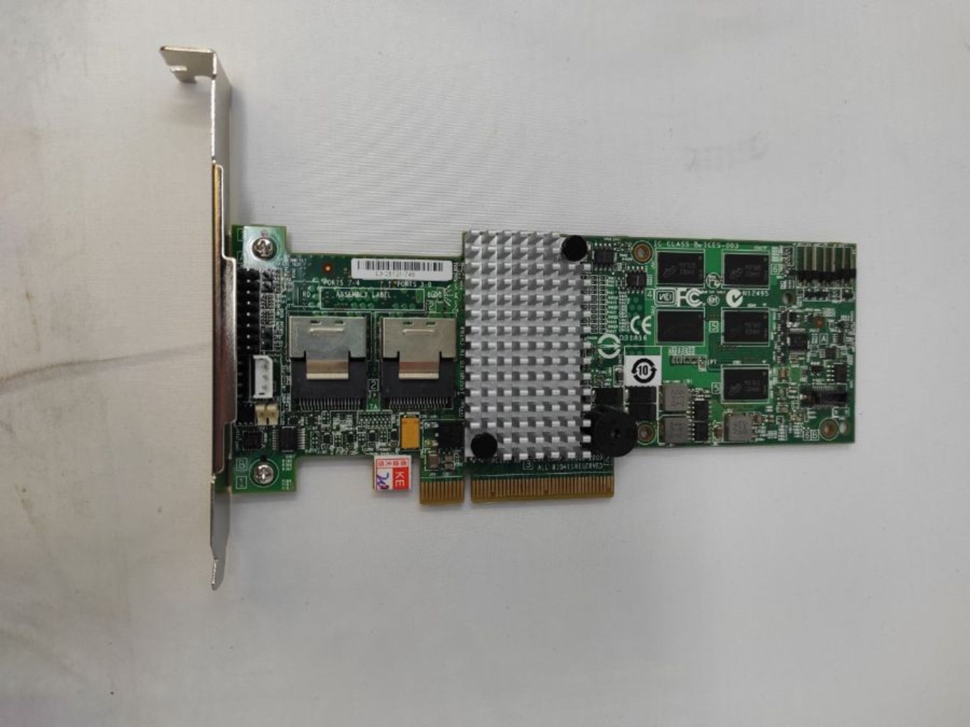 RRP £50.00 LSIMegaRAID SAS LSI 9260-8i LSI00198 8 Port 512MB Cache SFF8087 6GB RAID0.1.5.6 PCI-E - Image 2 of 2