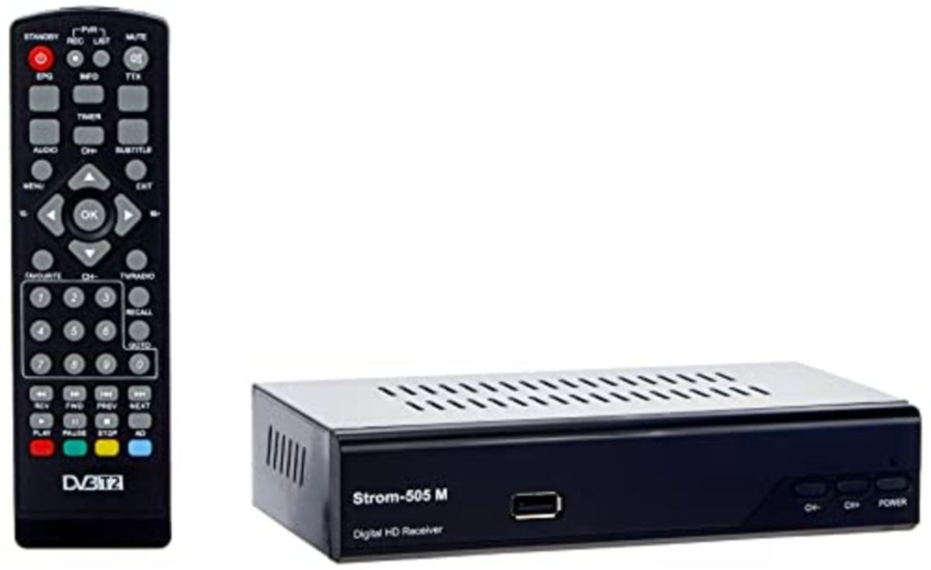 Strom-505?H.265?HEVC Receiver HD-DVB-T2 HDMI Full HD PVR USB Mediaplayer