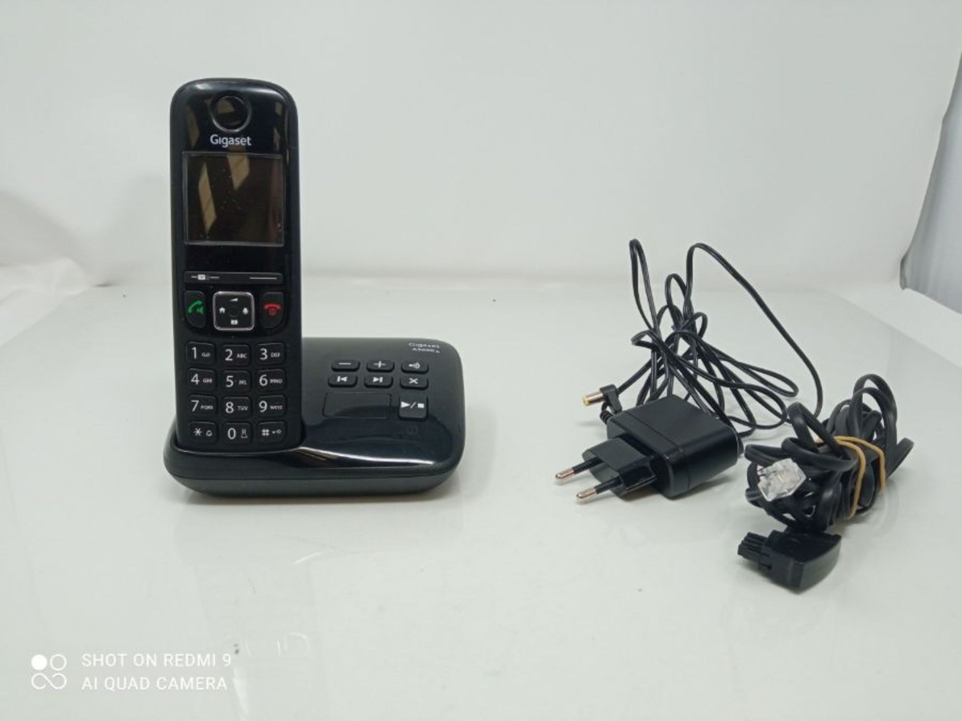 Gigaset AS690A - Schnurloses Telefon mit Anrufbeantworter - groÃxes, kontrastreiches - Image 3 of 3