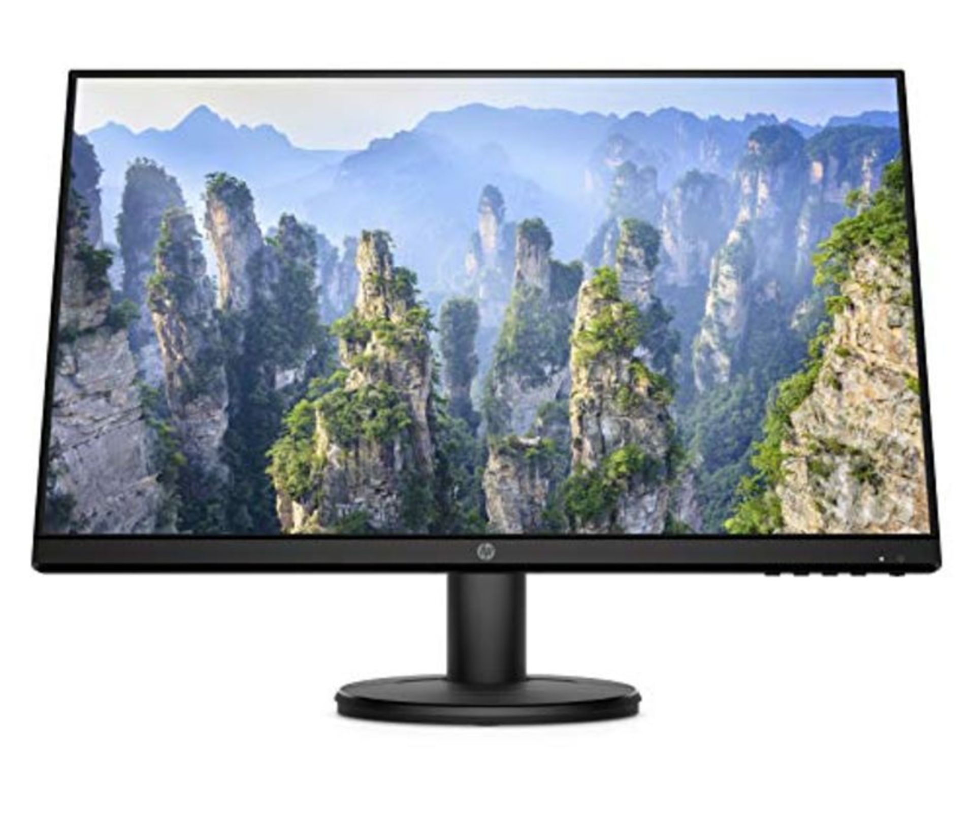 RRP £99.00 [CRACKED] HP v24i Full HD Monitor (1920 x 1080) 23.8 Inch (1 VGA, 1 HDMI) - Black