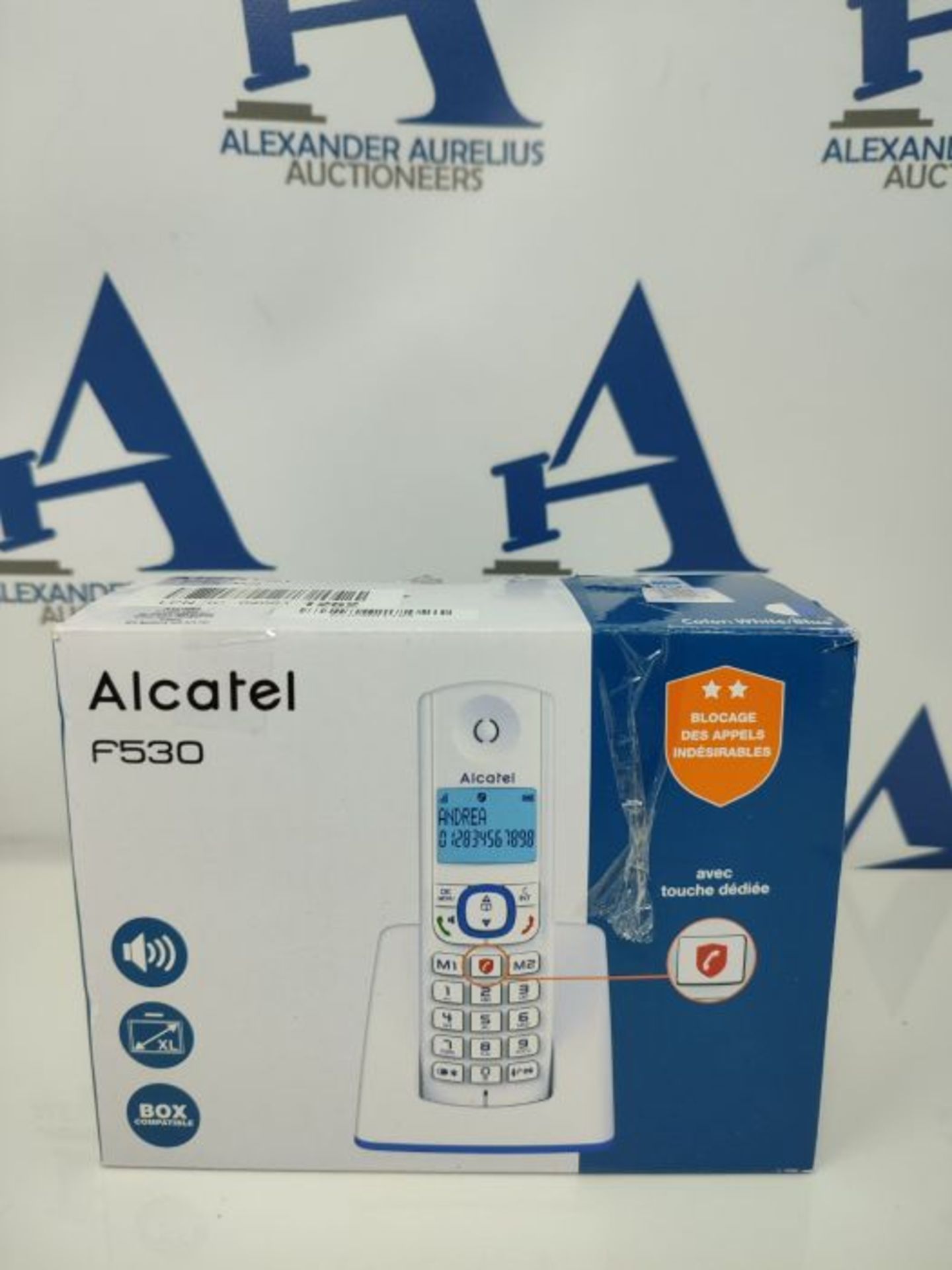 Alcatel F530 - T??l??phone sans fil DECT design aux coloris contemporains, Mains l - Image 2 of 3