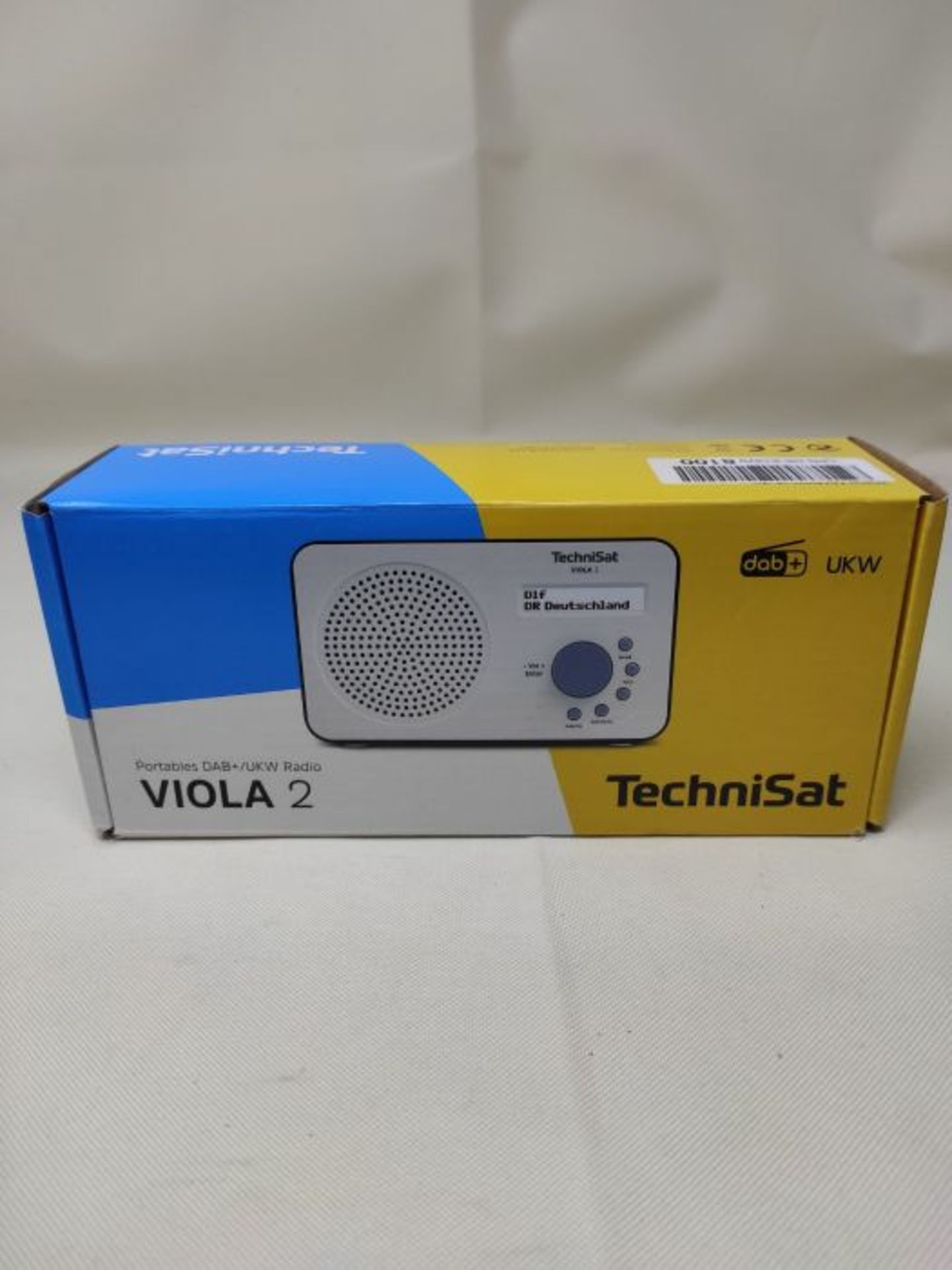Technisat Viola 2 Digital Radio (Small, Portable Charger) with Speakers, FM, DAB , Z - Image 2 of 3