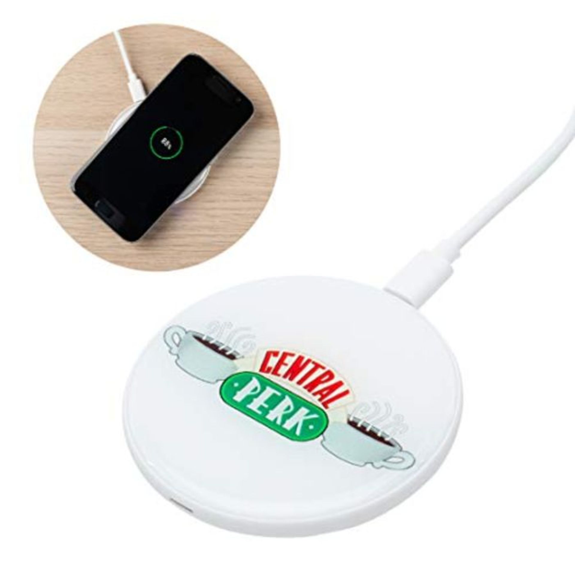 Paladone Central Perk Wireless Charger - Officially Licensed FRIENDS TV Show Merchandi