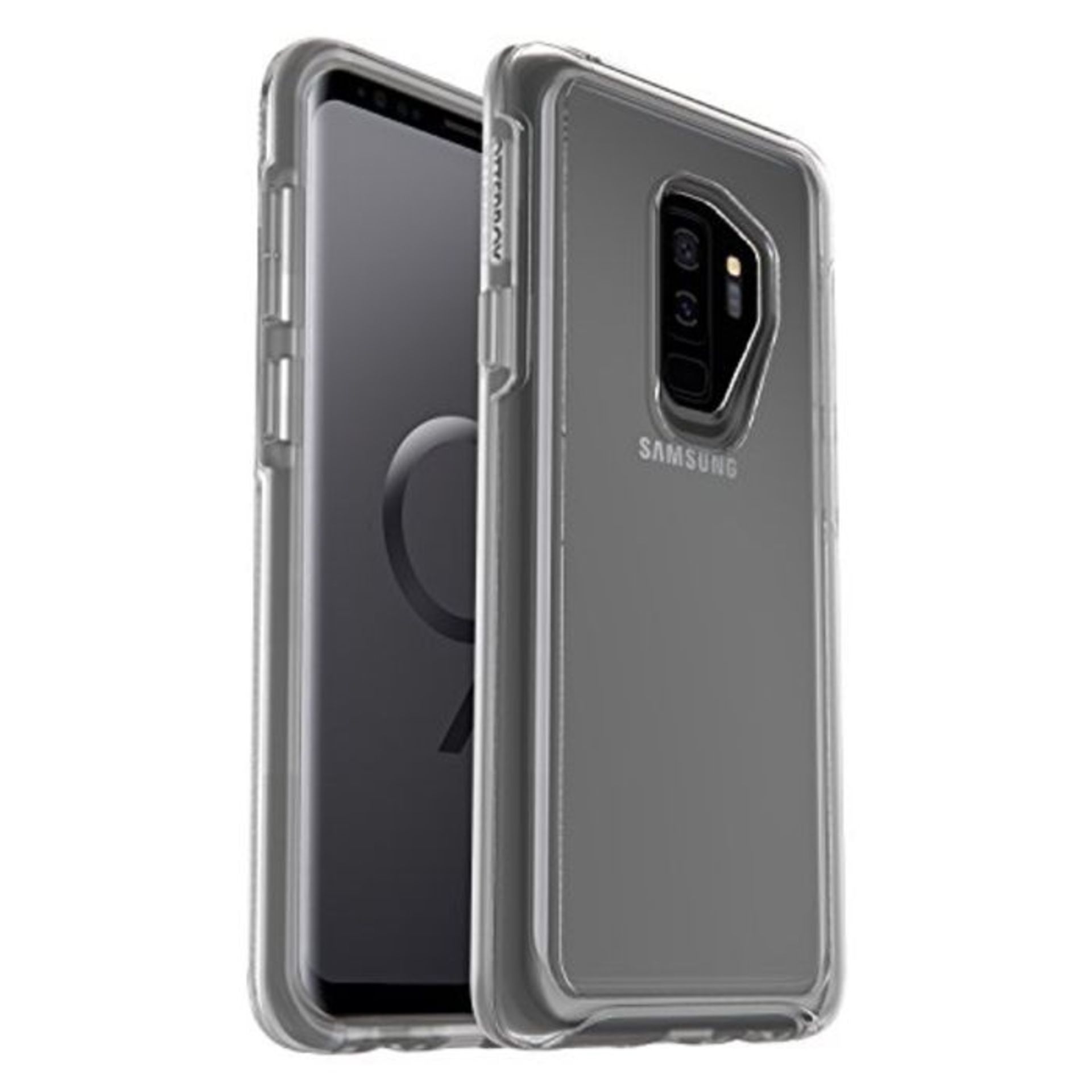 OtterBox for Samsung Galaxy S9+, Sleek Drop Proof Protective Clear Case, Symmetry Clea