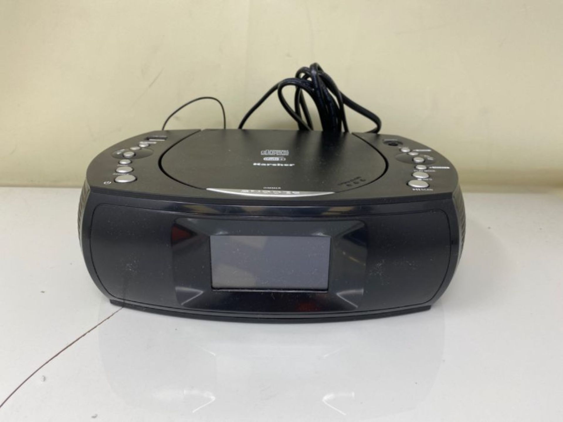 RRP £59.00 Karcher UR 1309D Radiowecker mit MP3 / CD Player und DAB+ / UKW Radio (je 20 Senderspe - Image 3 of 3