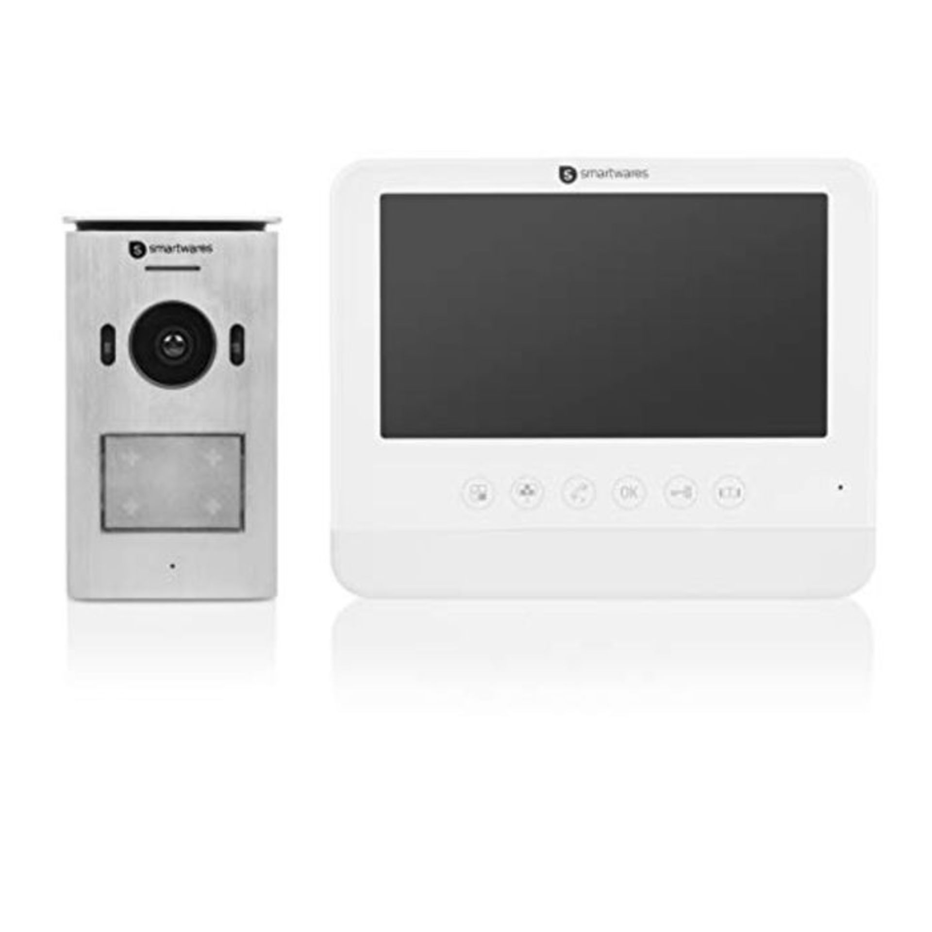 RRP ?150.00 Smartwares DIC-22212 Video Intercom System - EU Plug (2 pin)