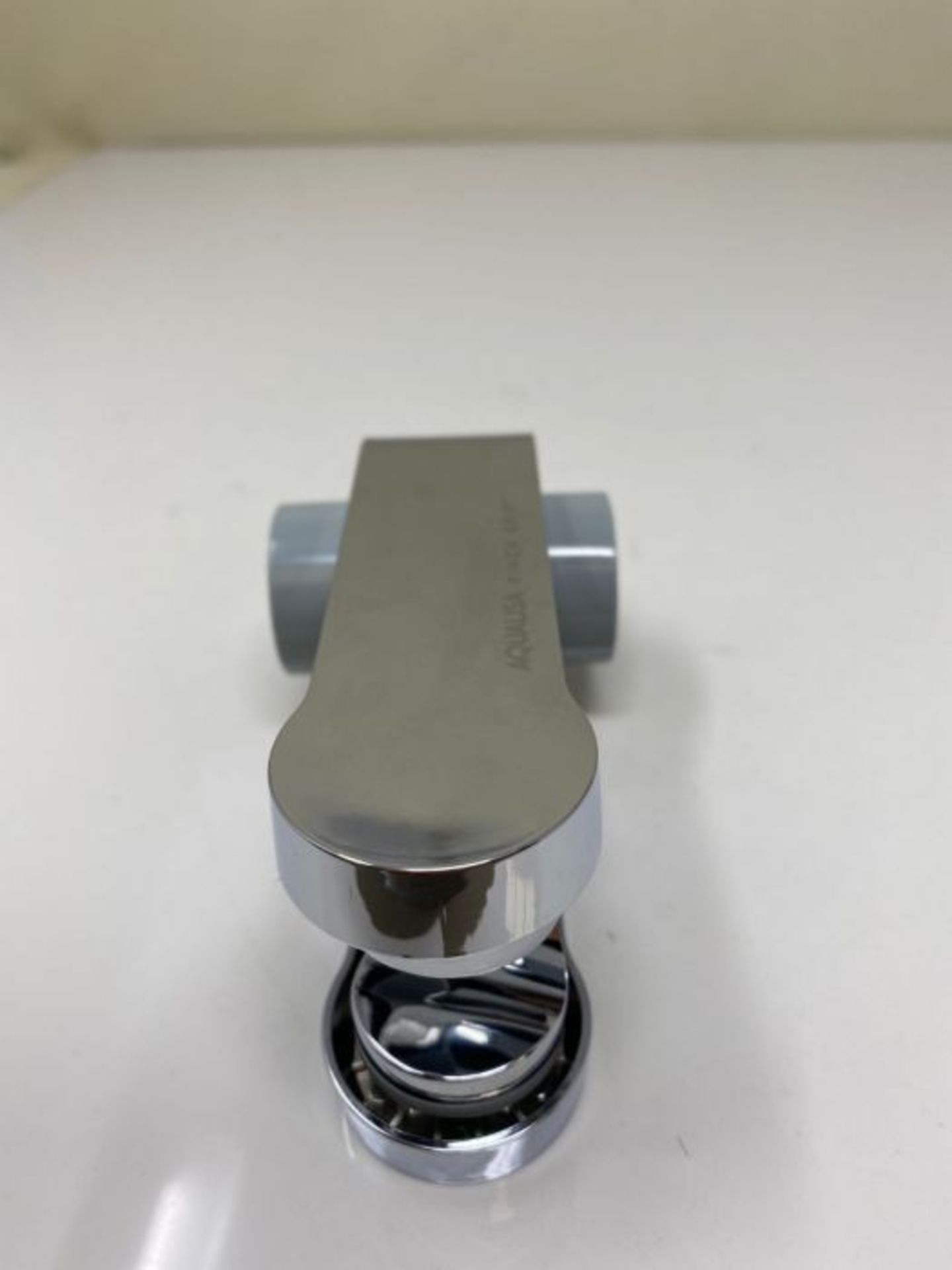 Aqualisa Pinch Grip sliding handset holder - 25mm - Chrome/Grey - Image 2 of 2