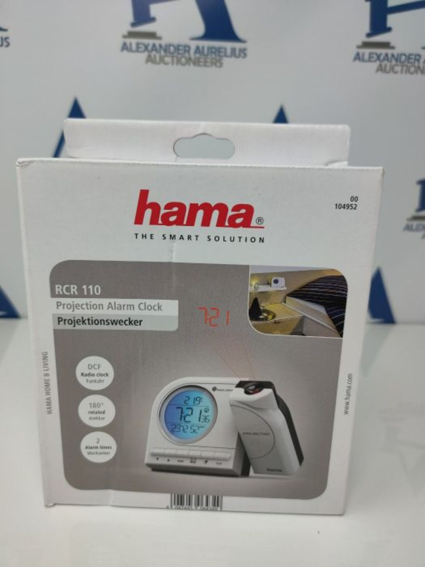 Hama "RCR 110" Projection Alarm Clock - Image 2 of 3