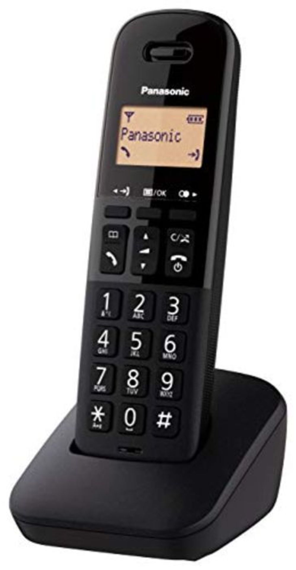 Panasonic KX-TGB610EB Big Button DECT Cordless Telephone with Nuisance Call Blocker (S