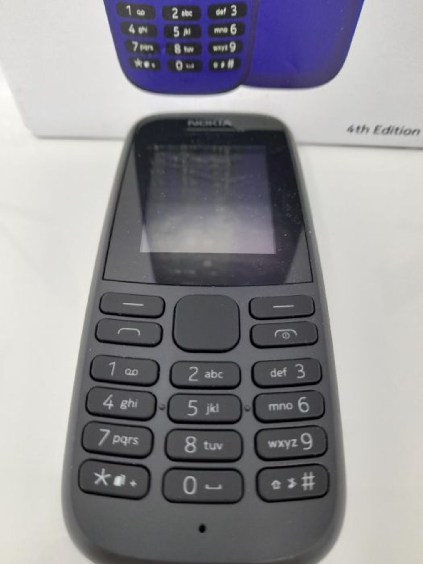 [INCOMPLETE] Nokia 105 2019 Telefono Cellulare Dual Sim, Display 1.77" a Colori, Torci - Image 2 of 2