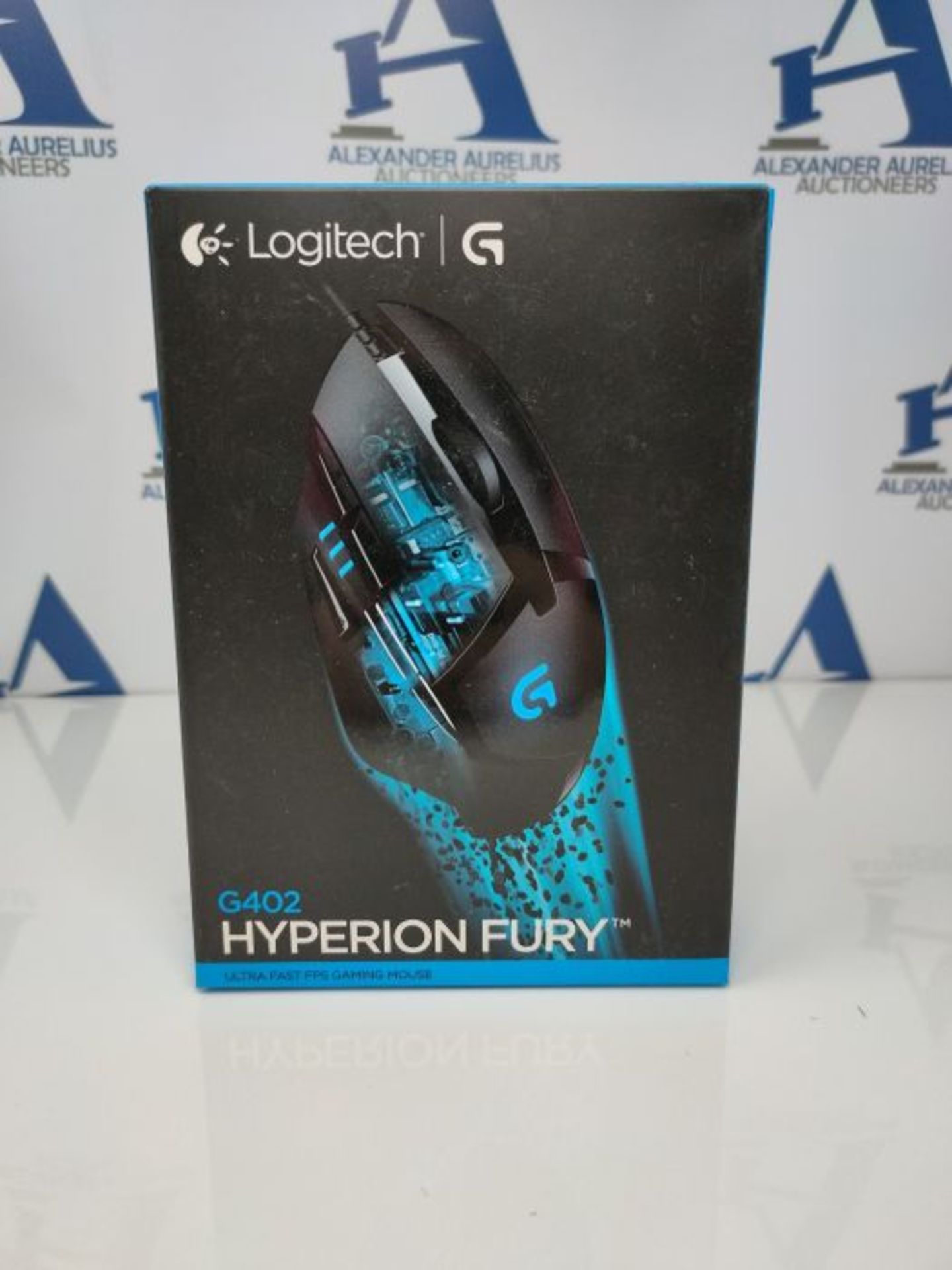 Logitech G402 Hyperion Fury Wired Gaming Mouse, 4,000 DPI, Lightweight, 8 Programmable - Image 2 of 3