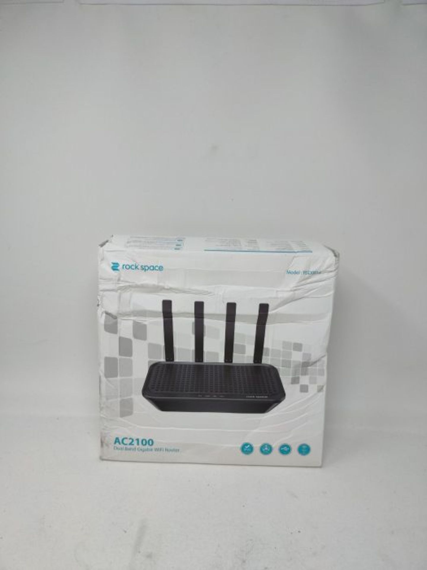 RRP £60.00 Router Wi-Fi - AC2100 Router Wireless 5Ghz e 2.4Ghz Dual Band, VelocitÃ  Superiore a - Image 2 of 3