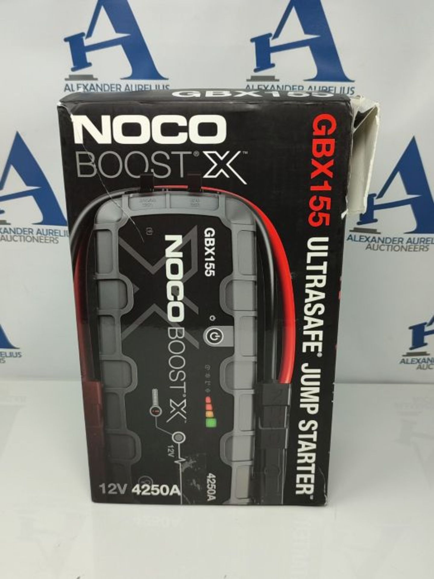 RRP £399.00 NOCO Boost X GBX155 4250A 12V UltraSafe Portable Lithium Jump Starter, Car Battery Boo - Image 2 of 3