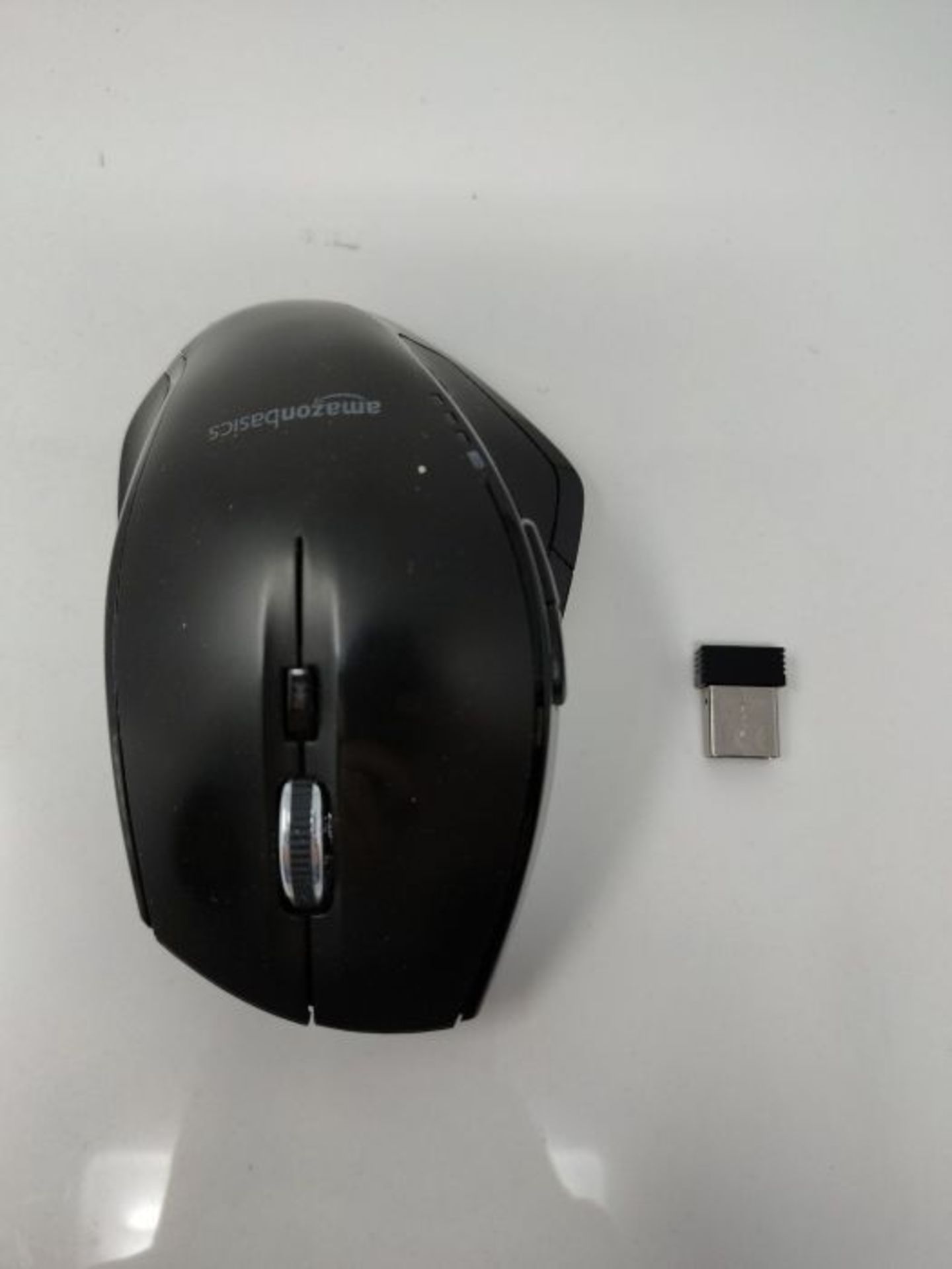 Amazon Basics - Ergonomische kabellose Maus mit Schnell-Scrolling, normale Gr??e - Image 2 of 2