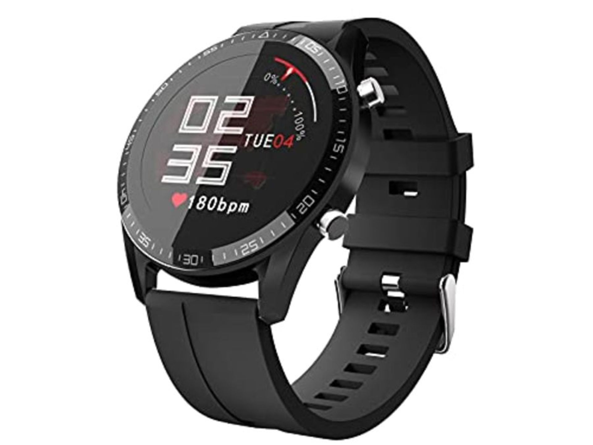 RRP £58.00 [CRACKED] Trevi T-FIT 290 HBT Orologio Smart con Controllo Cardio, Temperatura, Pressi