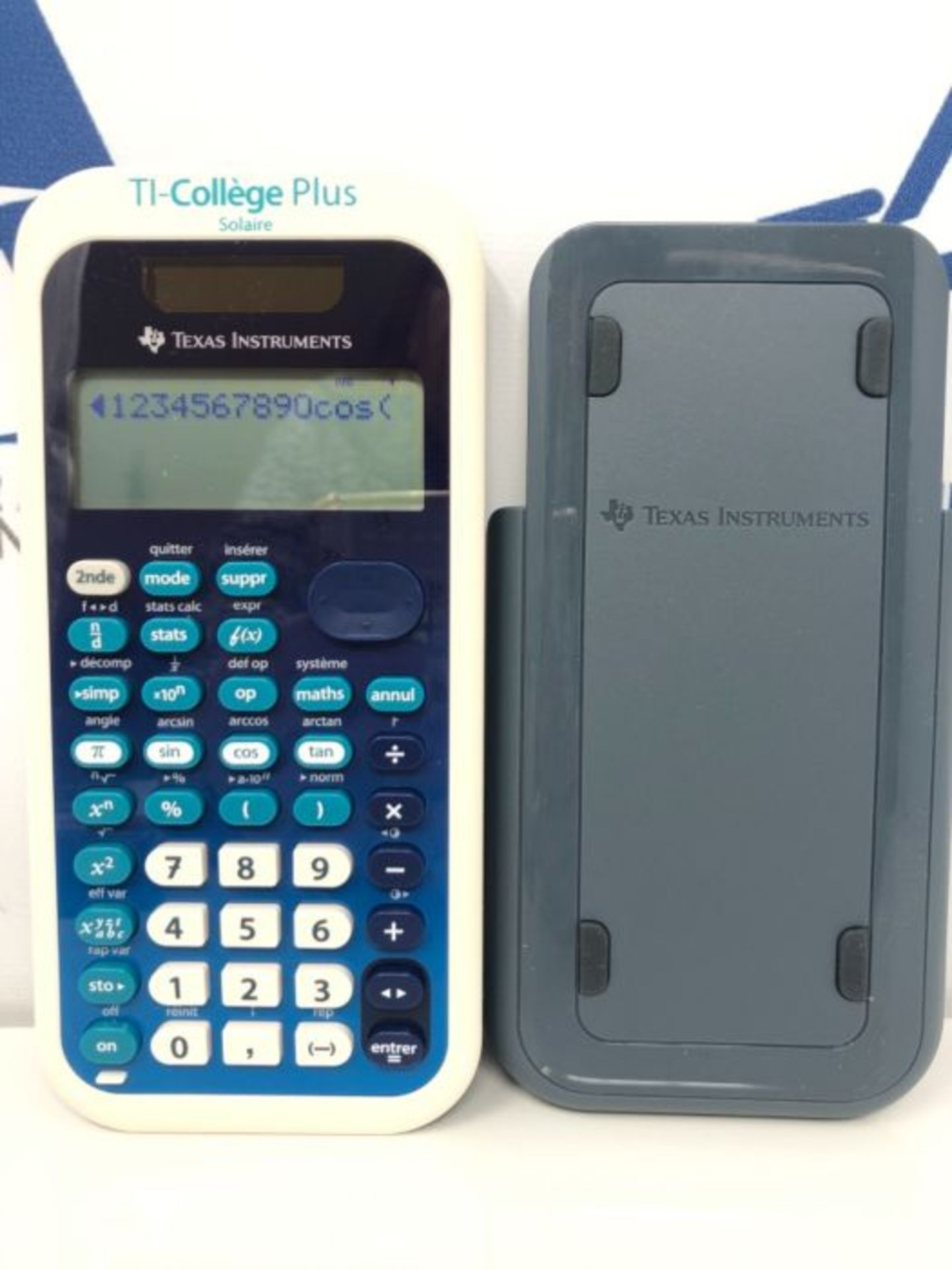 TEXAS INSTRUMENTS TI-College Plus Solaire - Bleu - Image 2 of 3