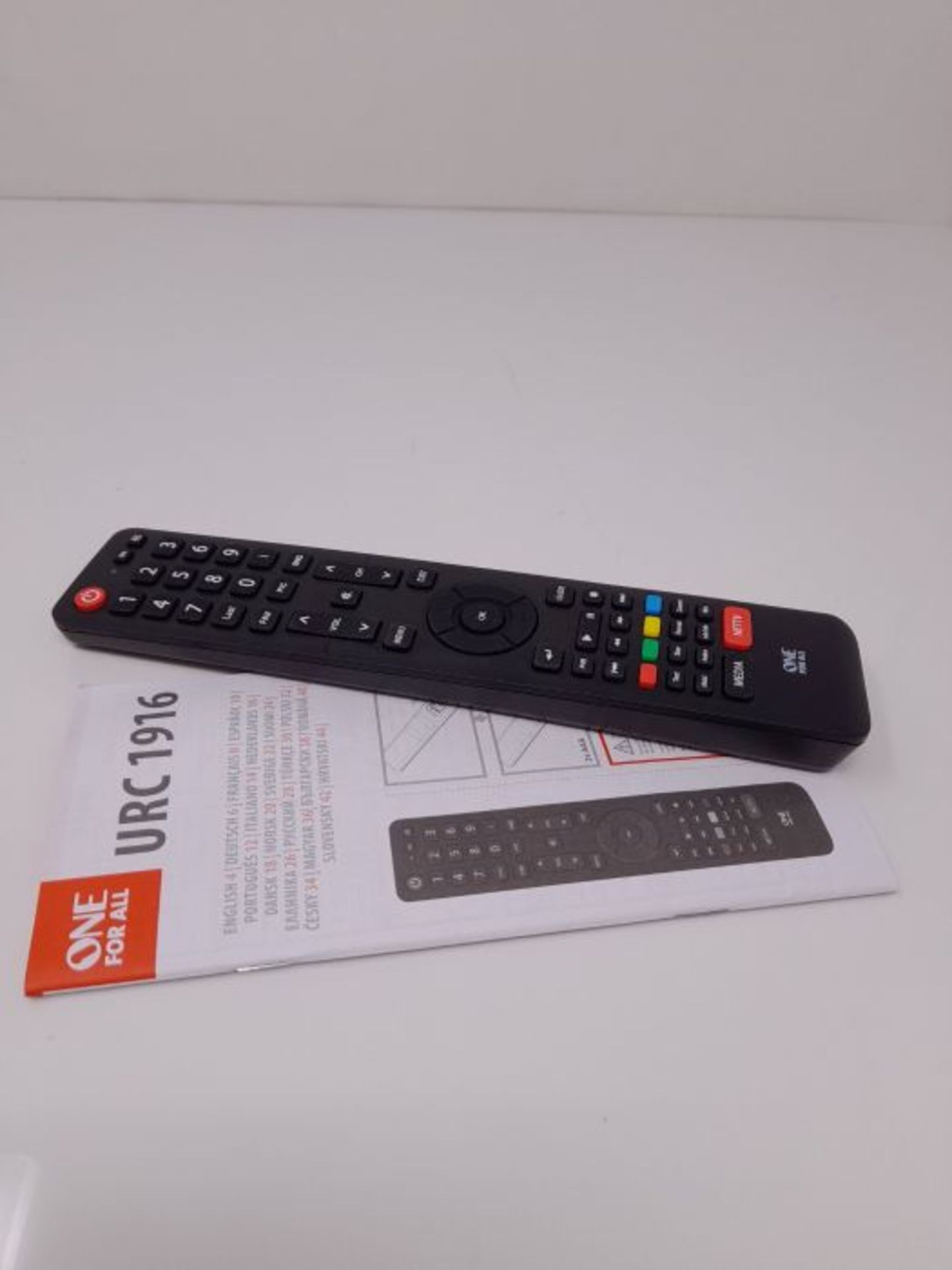 One For All Hisense TV Replacement remote URC1916 - Works with ALL Hisense televisions - Image 3 of 3