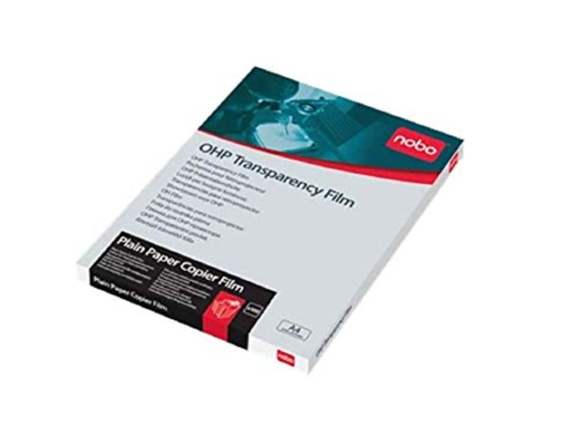 Nobo 33638237 Pack de 100 Films de r?troprojection pour copieur papier