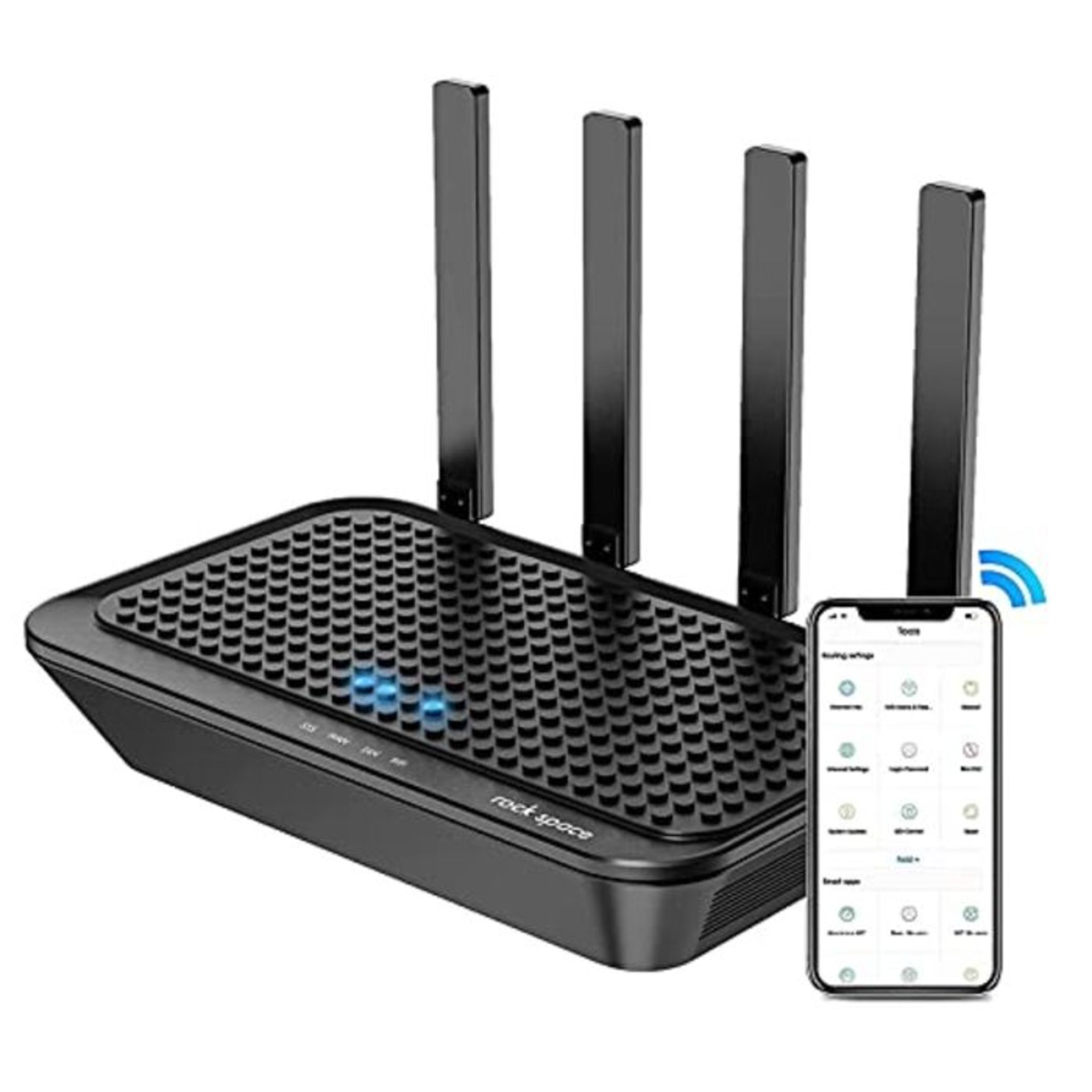 RRP £60.00 Router Wi-Fi - AC2100 Router Wireless 5Ghz e 2.4Ghz Dual Band, VelocitÃ  Superiore a