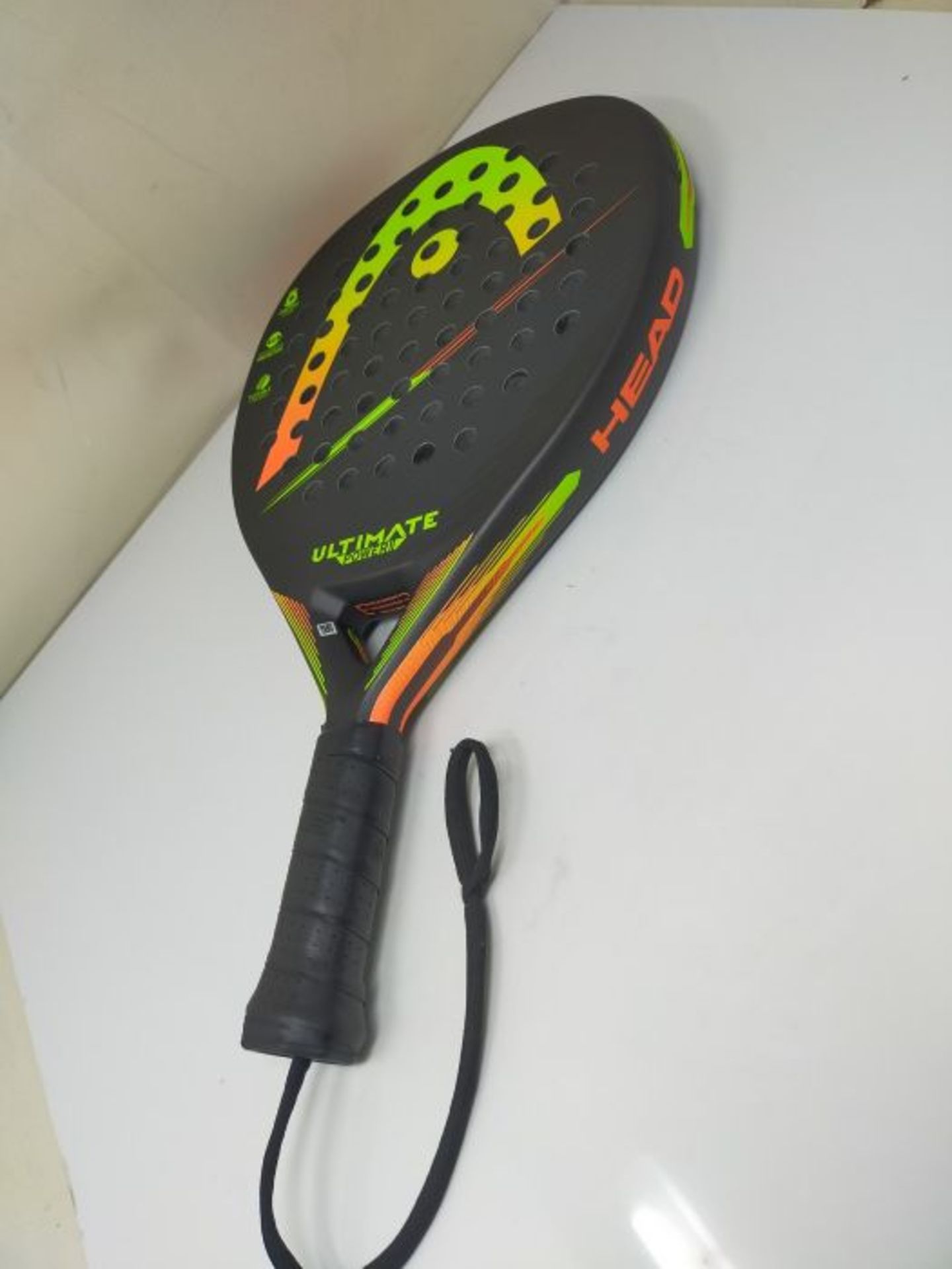 RRP £63.00 HEAD Paddle Racquet Ultimate Power 2 Green/Yellow - Image 3 of 3