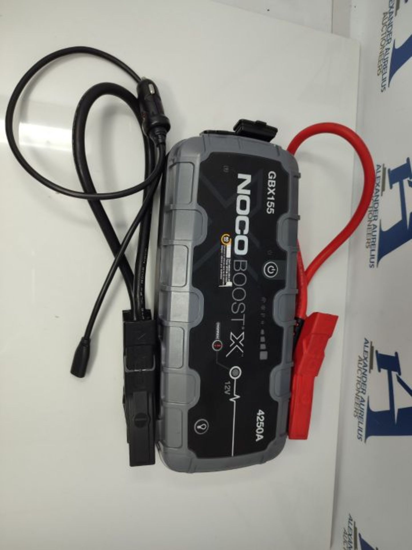 RRP £399.00 NOCO Boost X GBX155 4250A 12V UltraSafe Portable Lithium Jump Starter, Car Battery Boo - Image 3 of 3